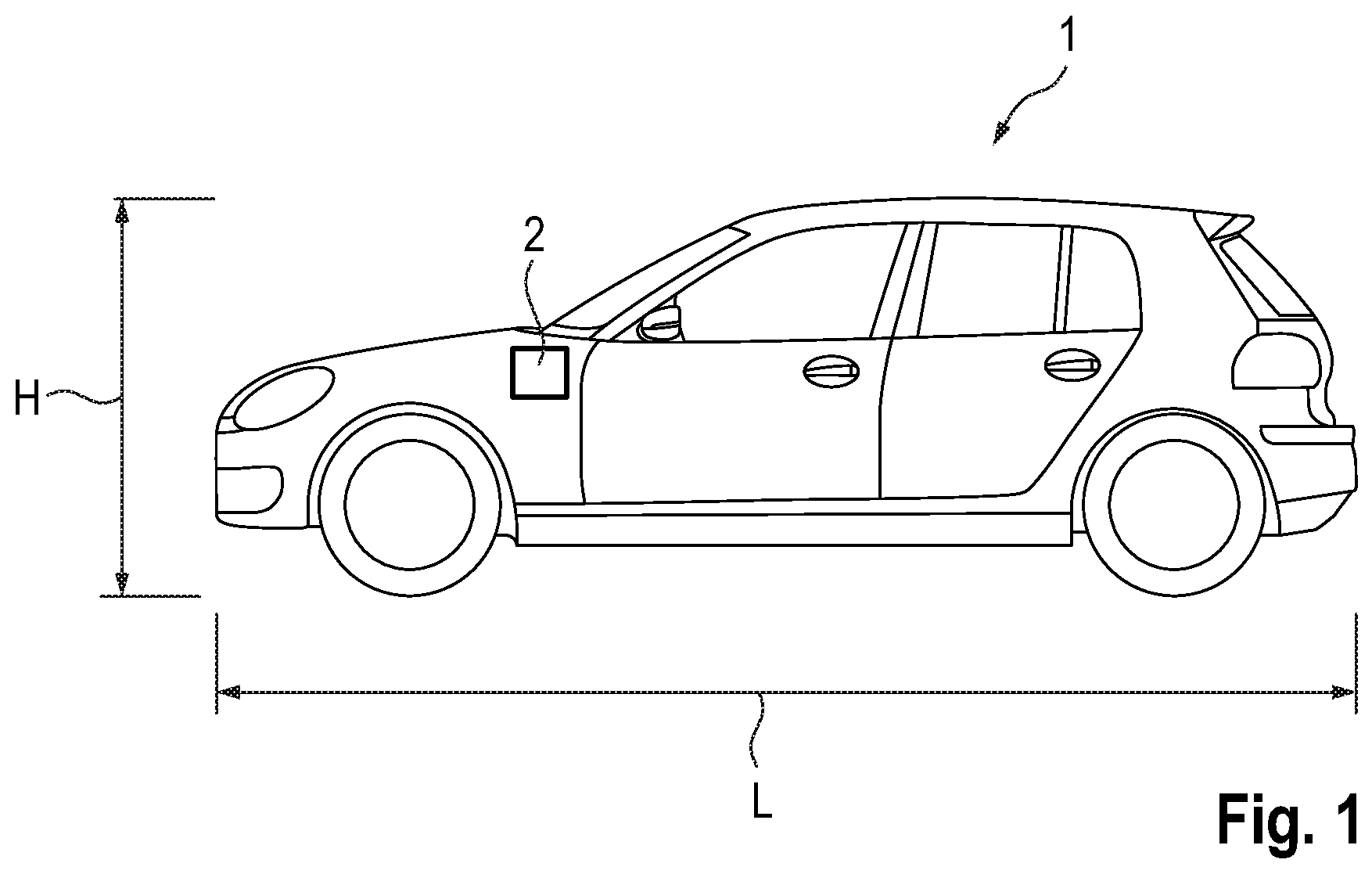 Patent US12377843 Figure 1 – Safety system for vehicle lateral control for a steer-by-wire steering system of a motor vehicle, safety method and motor vehicle