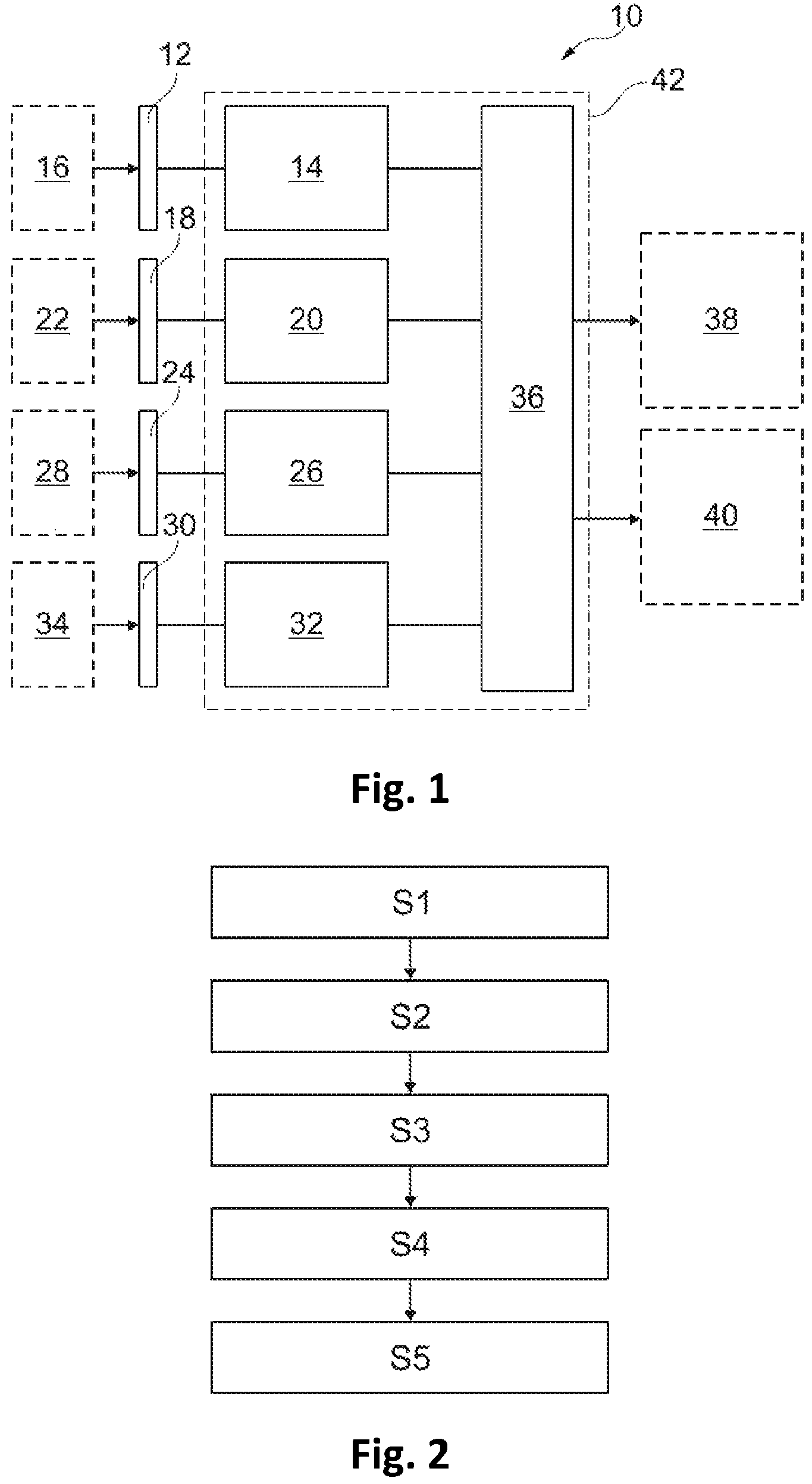 Patent US12377844 Figure 1 – Method and system for keeping a vehicle on a predetermined path, and computer program