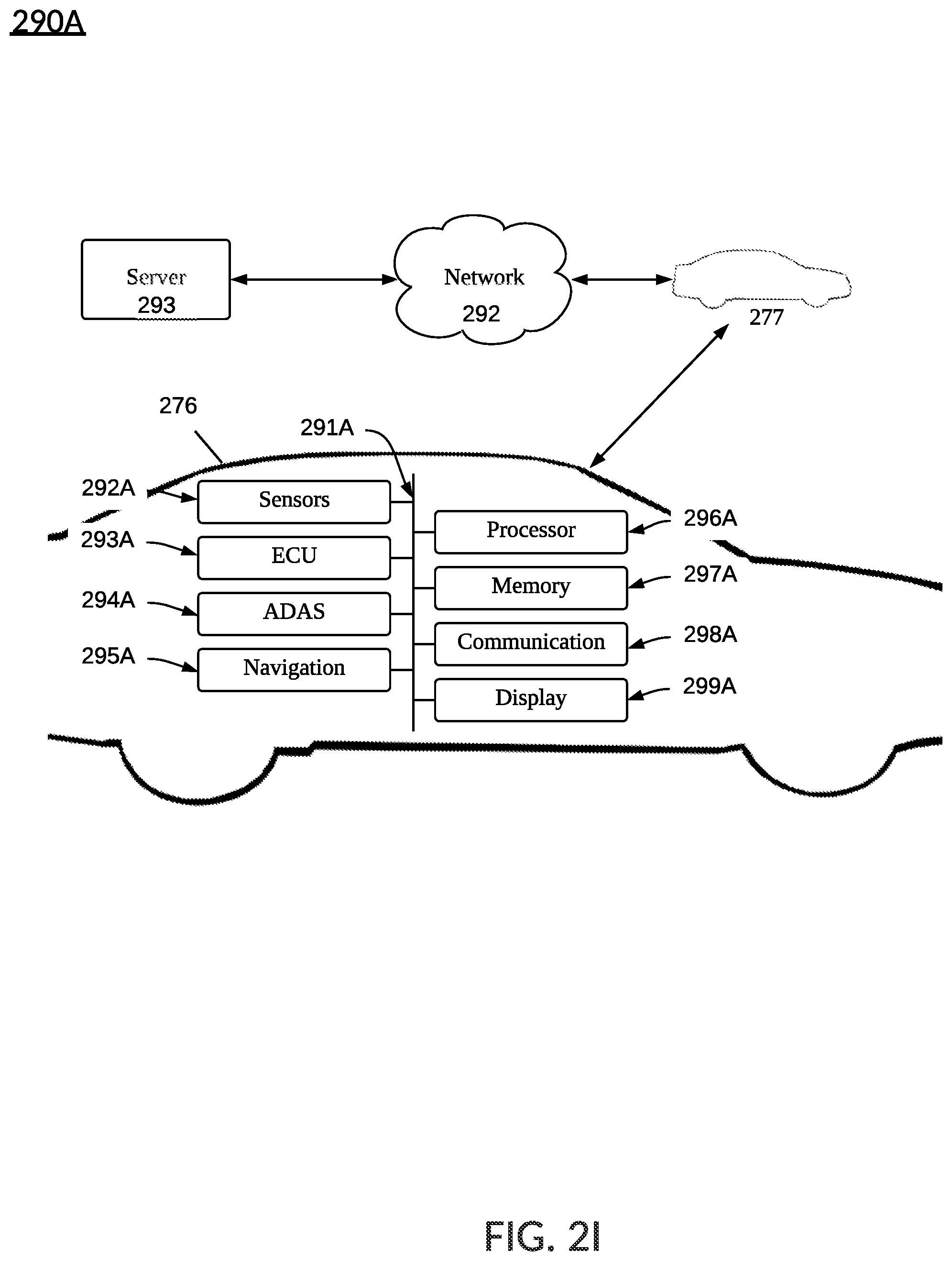 Patent US12377847 Figure 11 – Initiating operating behavior between vehicles