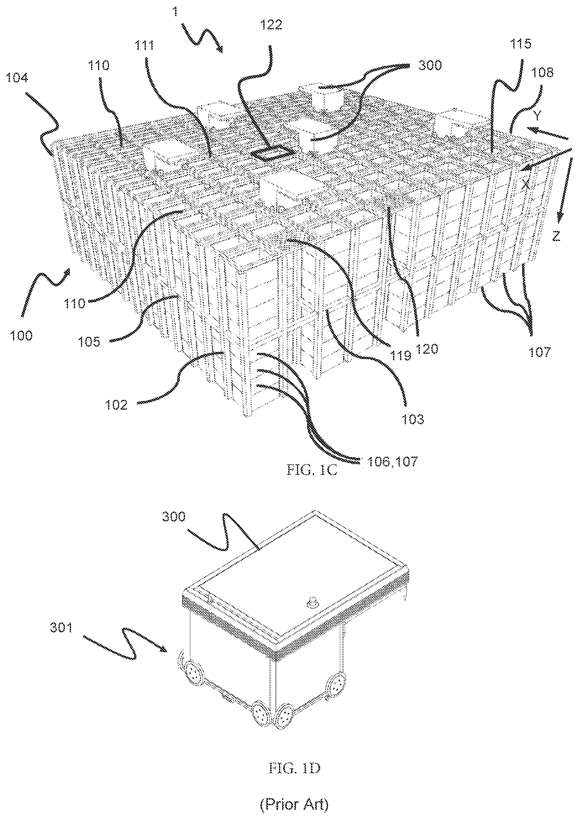 Patent US12377885 Figure 2 – Automated storage and retrieval system and a method of transporting storage containers between an automated storage and retrieval grid and a second location