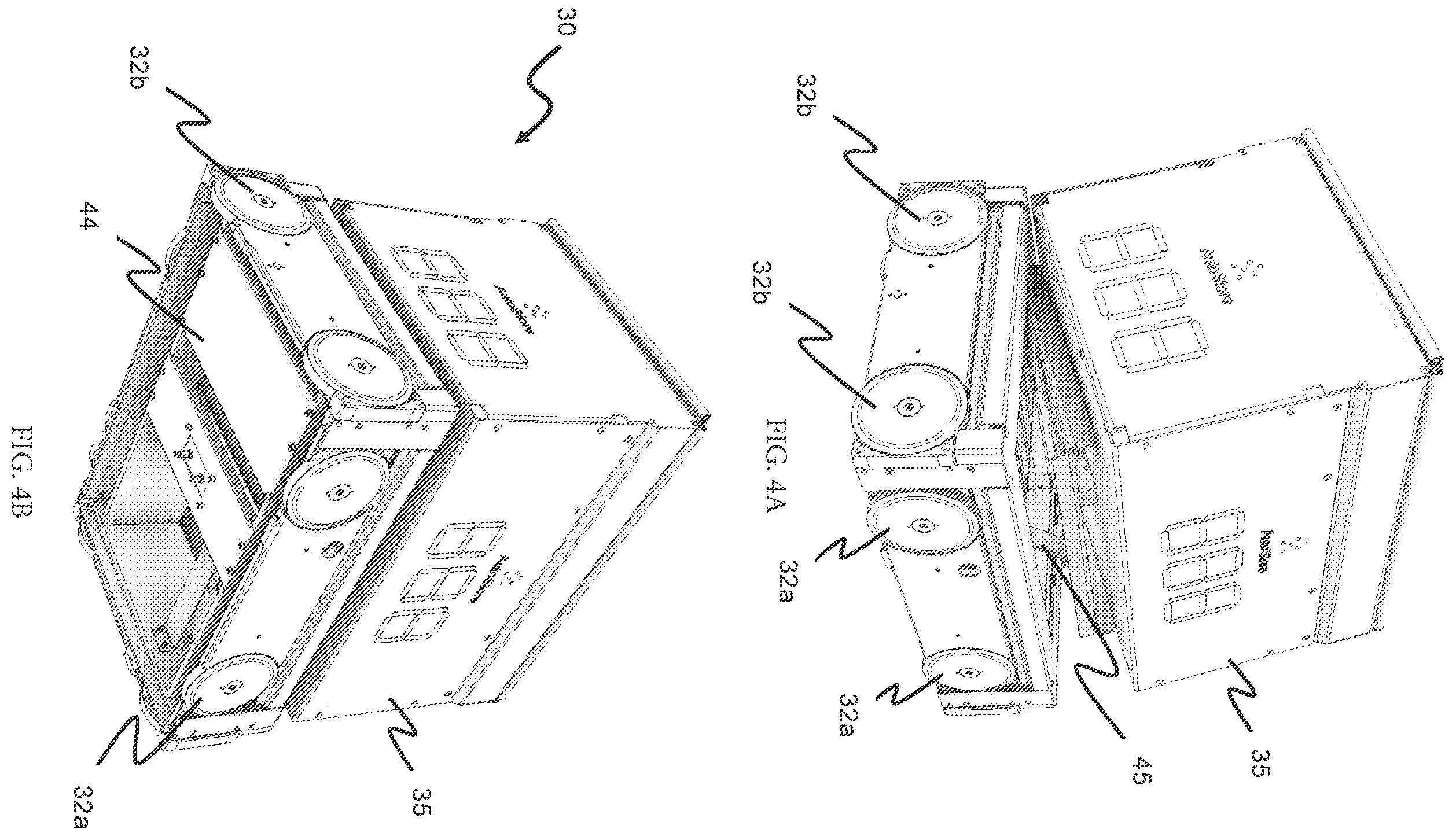 Patent US12377885 Figure 5 – Automated storage and retrieval system and a method of transporting storage containers between an automated storage and retrieval grid and a second location