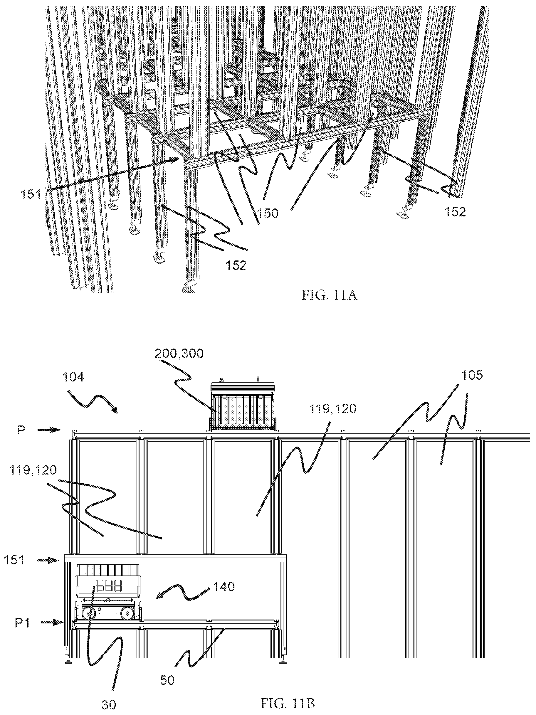 Patent US12377885 Figure 12 – Automated storage and retrieval system and a method of transporting storage containers between an automated storage and retrieval grid and a second location