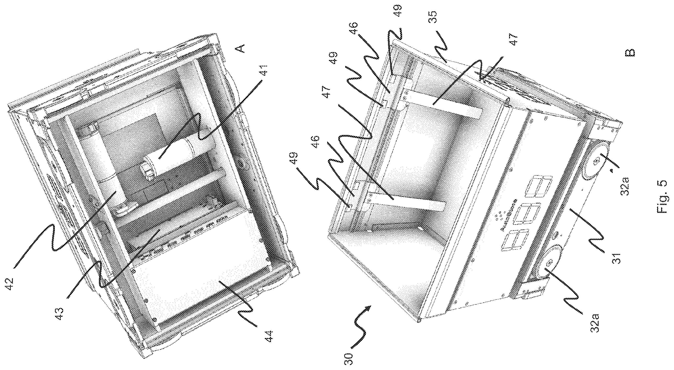 Patent US12377886 Figure 6 – Delivery vehicle, an automated storage and retrieval system and a method of transporting storage containers between an automated storage and retrieval grid and a second location