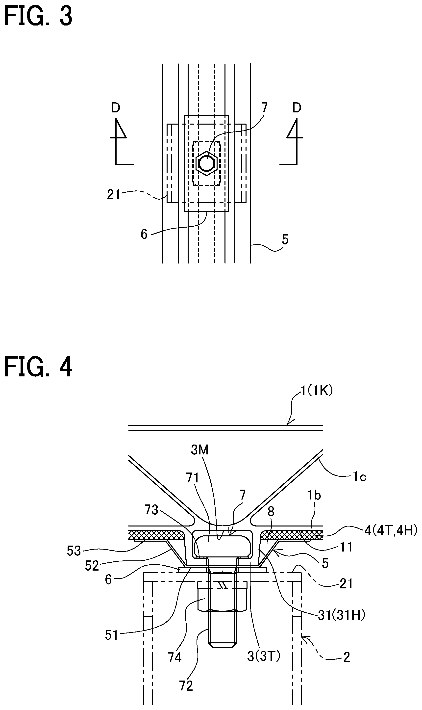Patent US12377887 Figure 3 – Fire-resistant floor structure of railroad vehicle