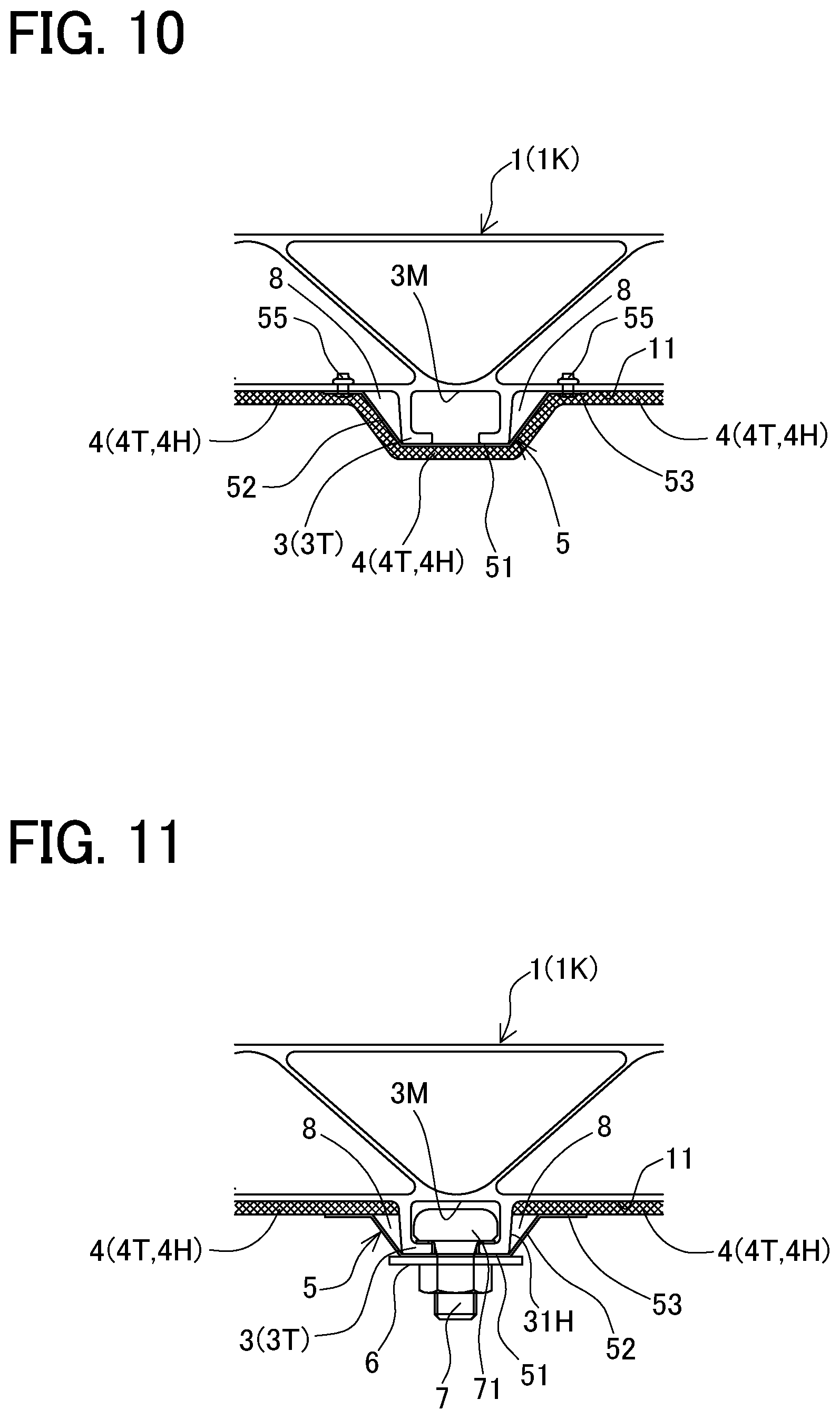 Patent US12377887 Figure 7 – Fire-resistant floor structure of railroad vehicle
