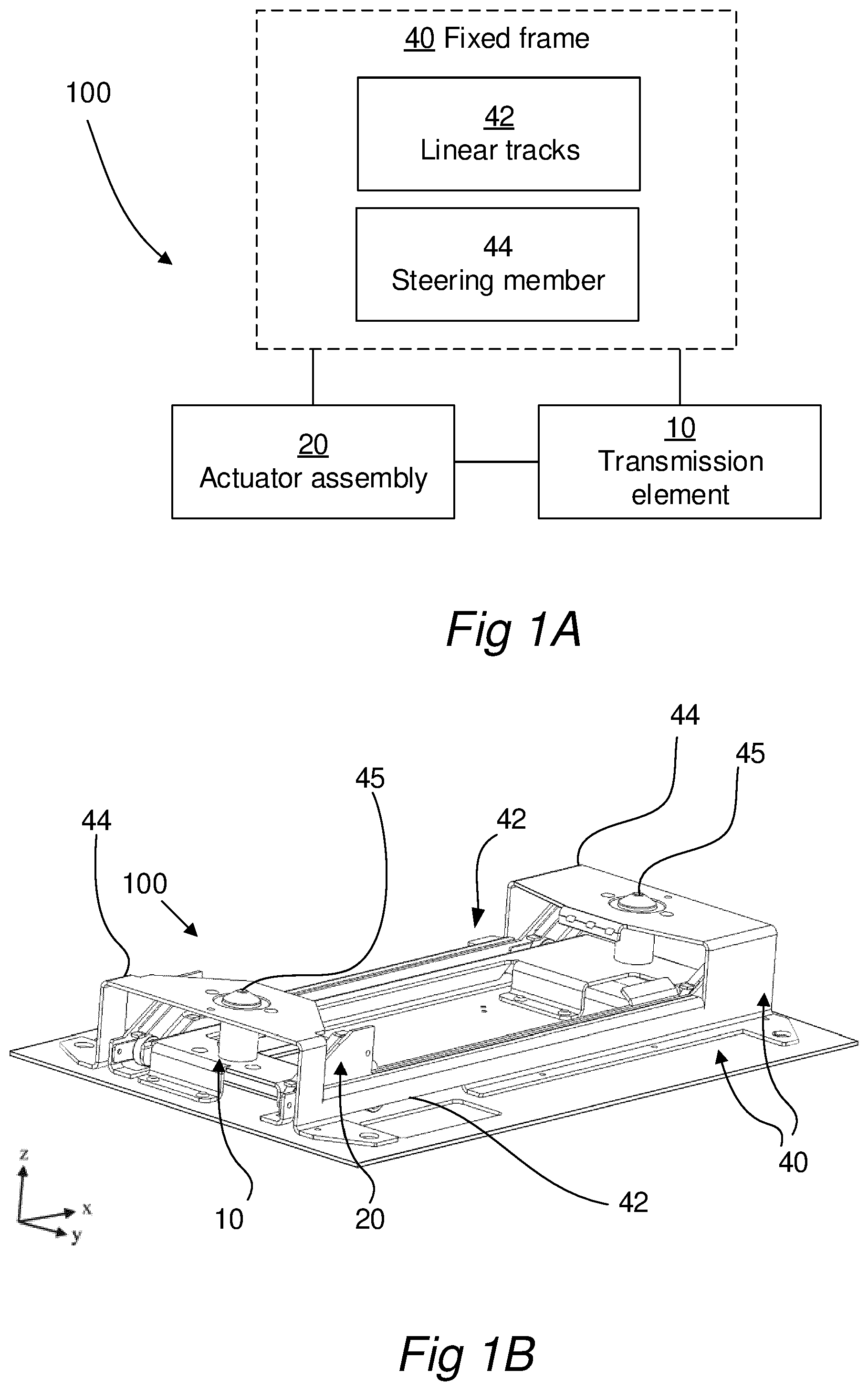 Patent US12377895 — Mobile robot transmission arrangement and method — Figure 1