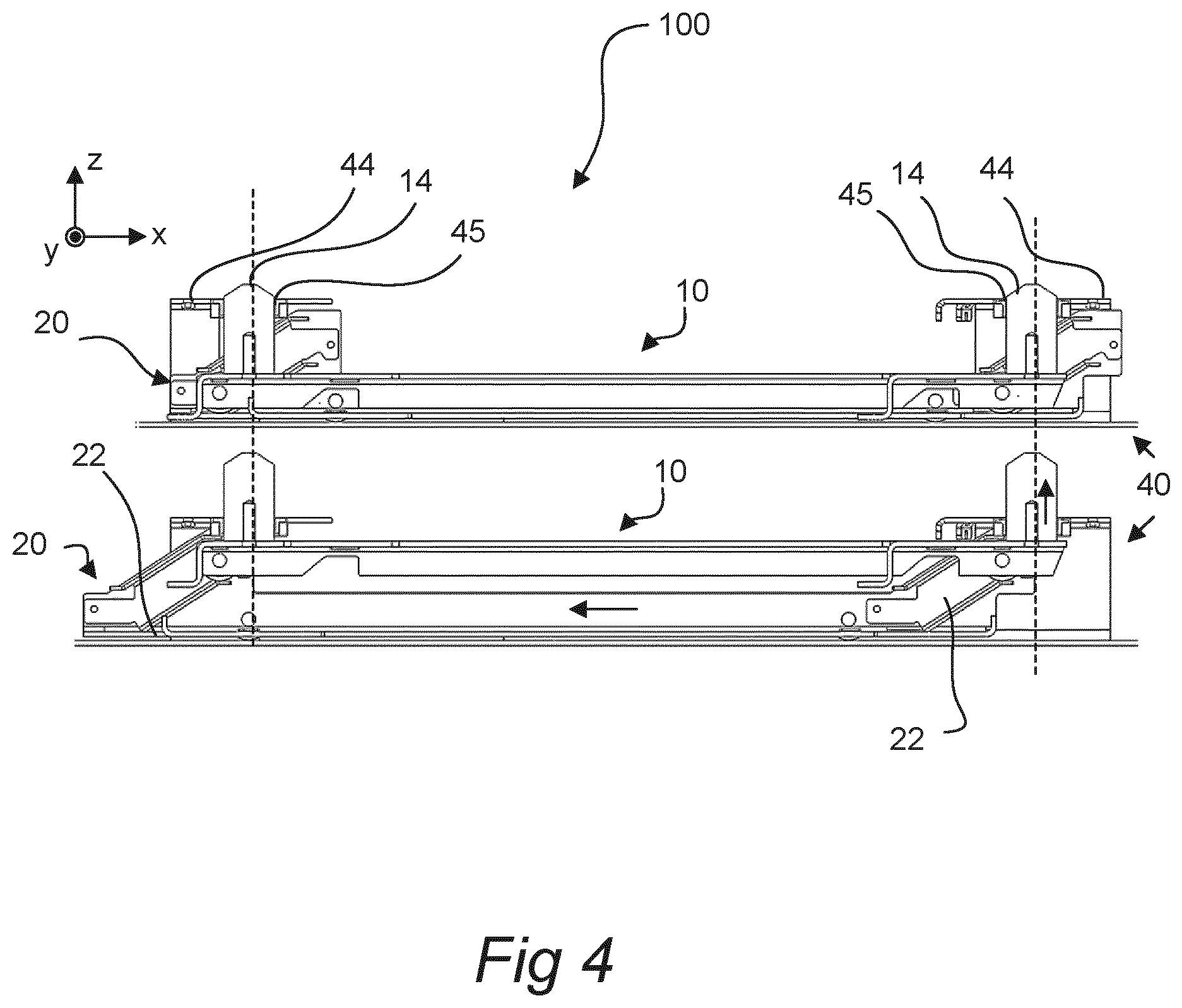 Patent US12377895 Figure 4 – Mobile robot transmission arrangement and method