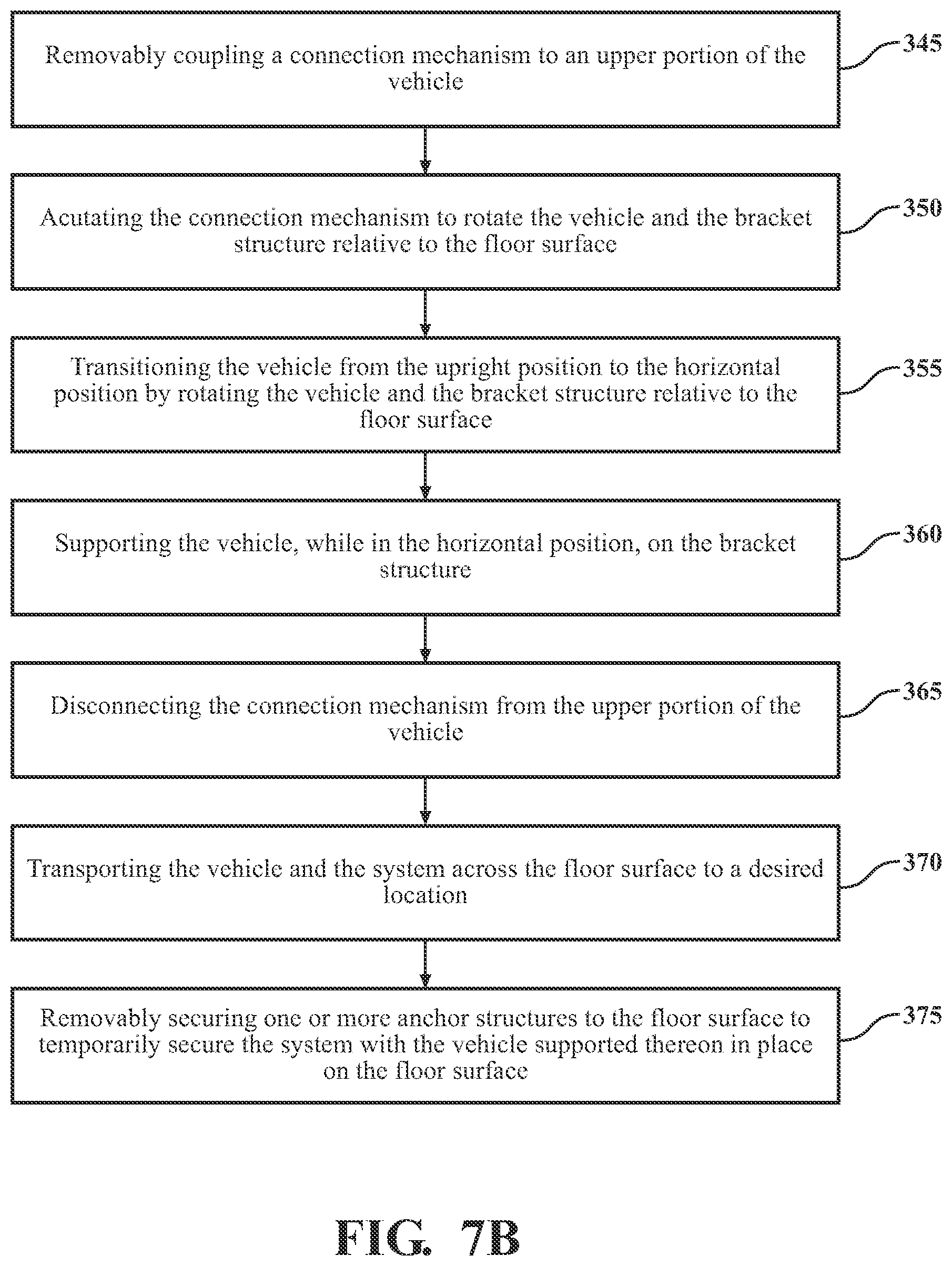 Patent US12377896 Figure 12 – Layover bracket system