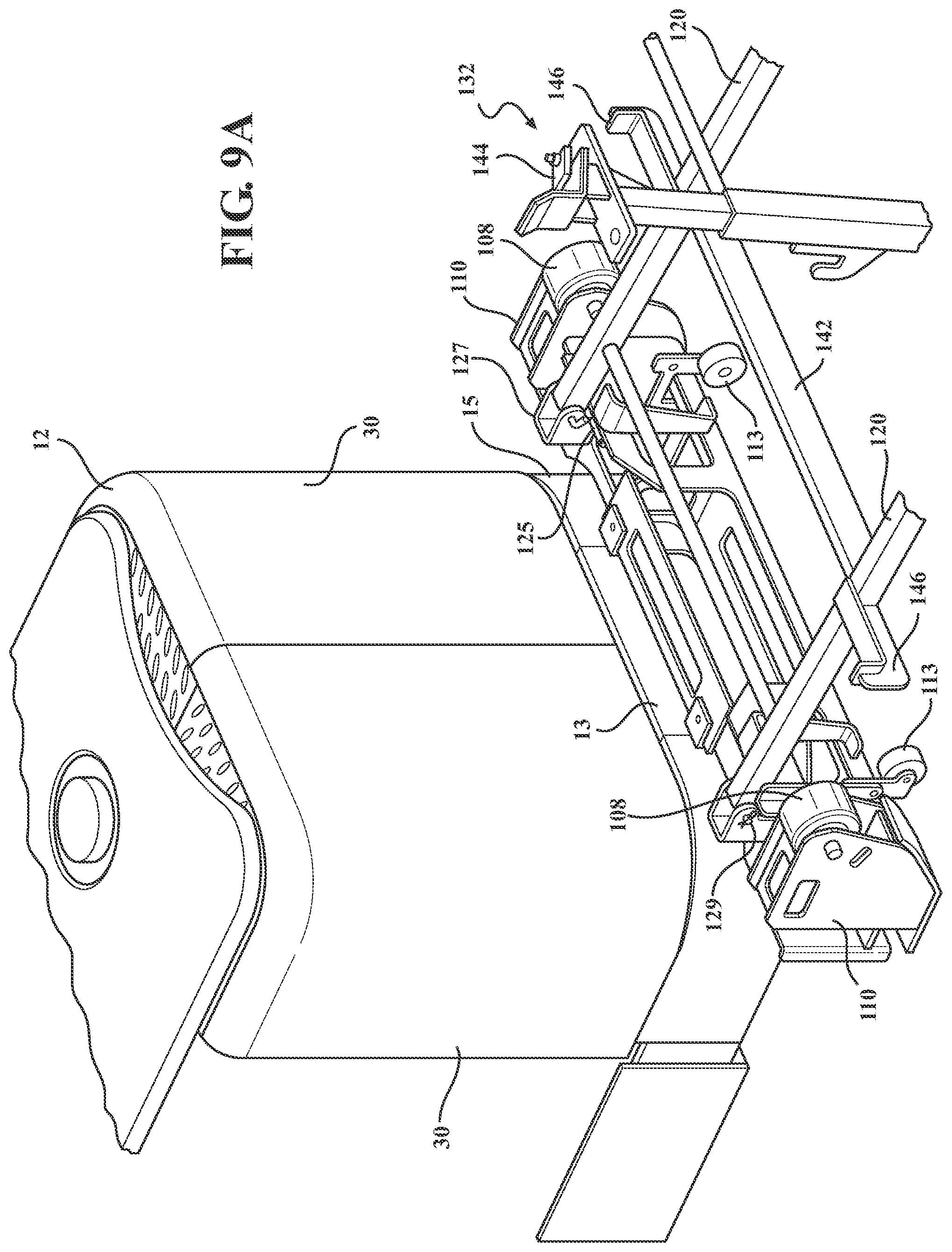 Patent US12377896 Figure 15 – Layover bracket system