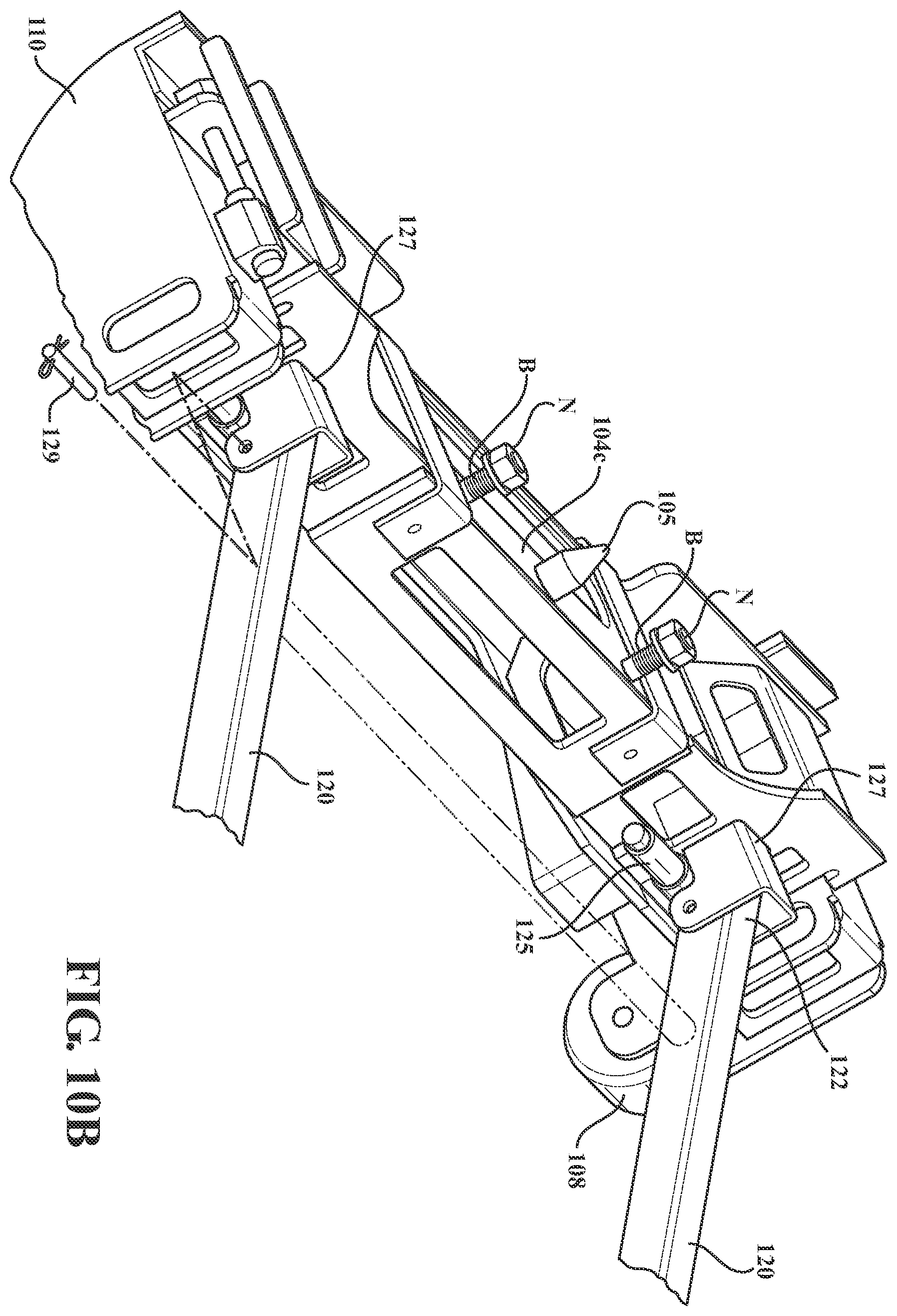 Patent US12377896 Figure 19 – Layover bracket system