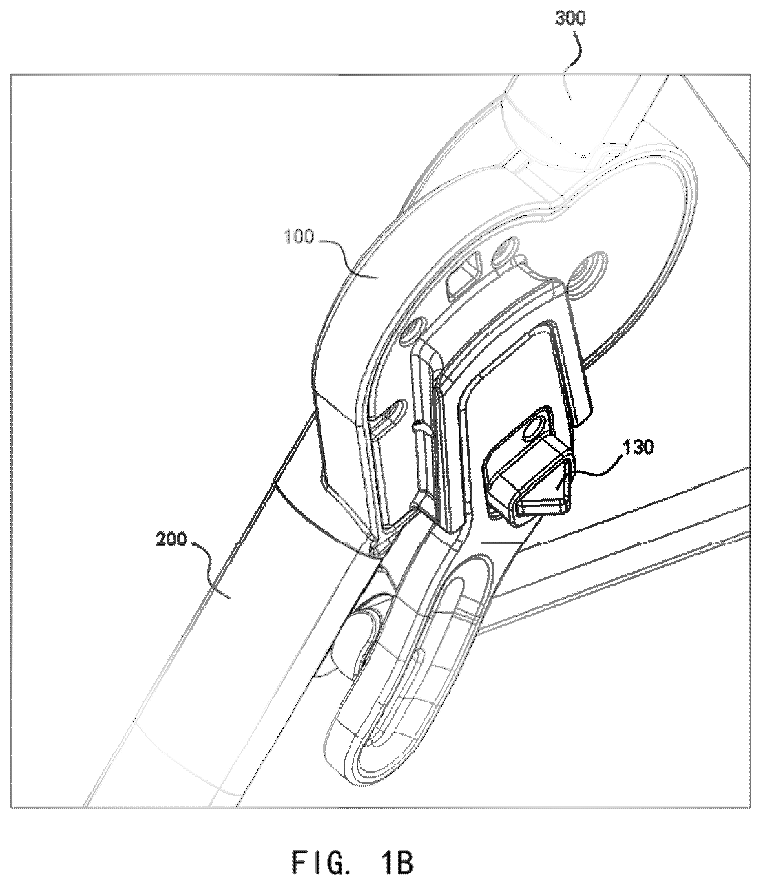 Patent US12377898 Figure 2 – Folding hook structure and carriage frame and as well as baby carriage having the same