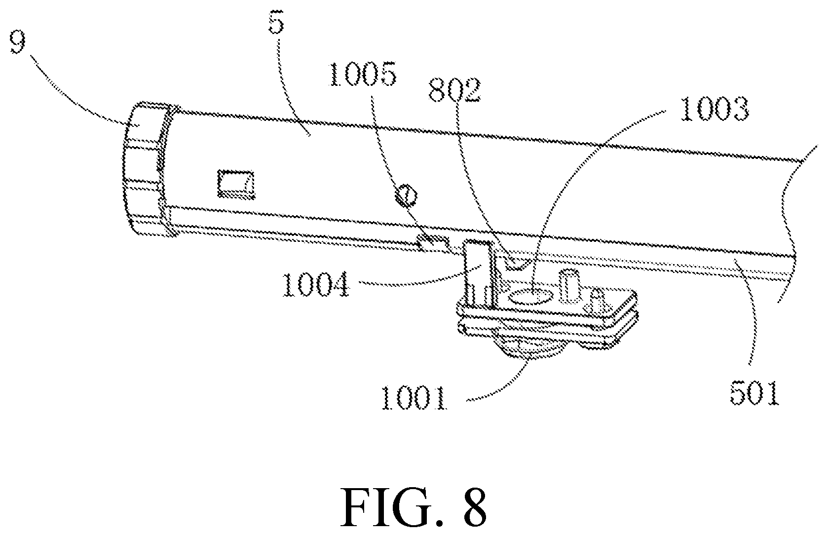 Patent US12377899 Figure 7 – Baby stroller capable of implementing free switching between single seat and double seats