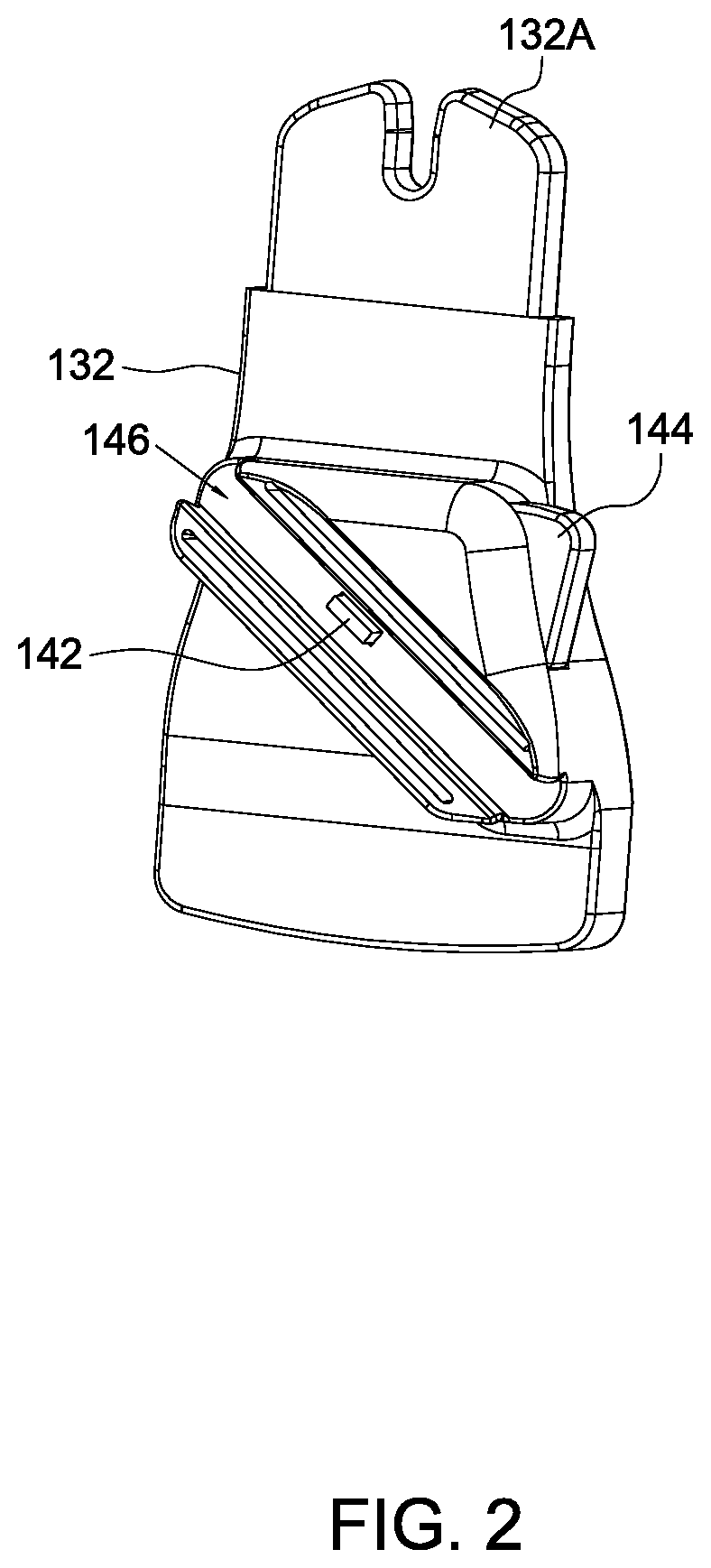 Patent US12377900 Figure 2 – Child stroller apparatus