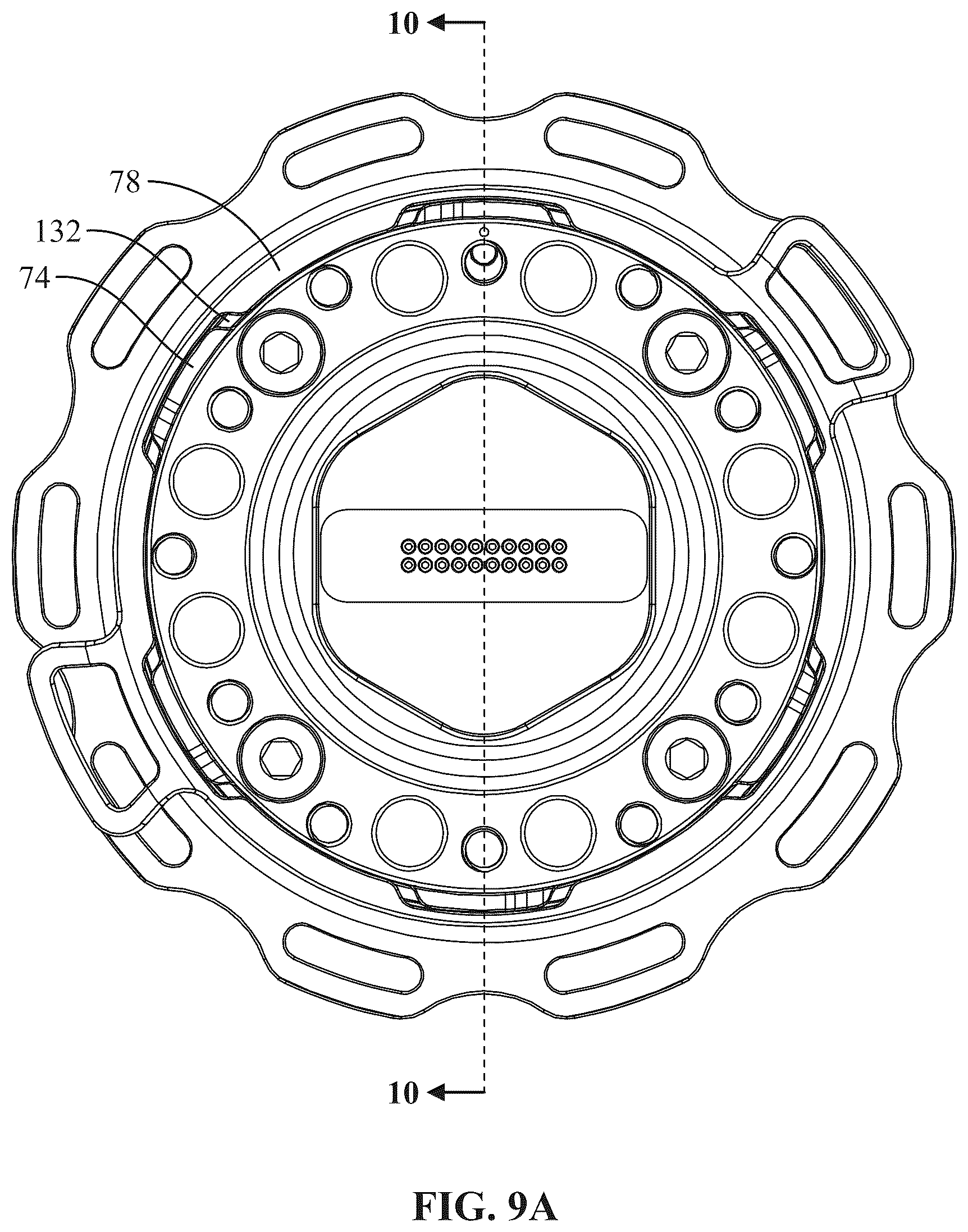 Patent US12377903 Figure 9 – Device for removably attaching steering wheel to steering column of vehicle