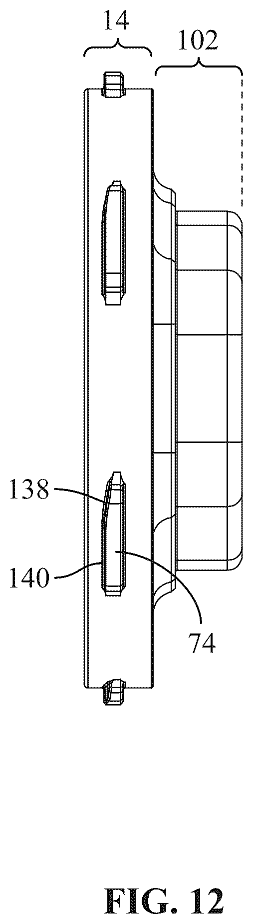 Patent US12377903 Figure 13 – Device for removably attaching steering wheel to steering column of vehicle