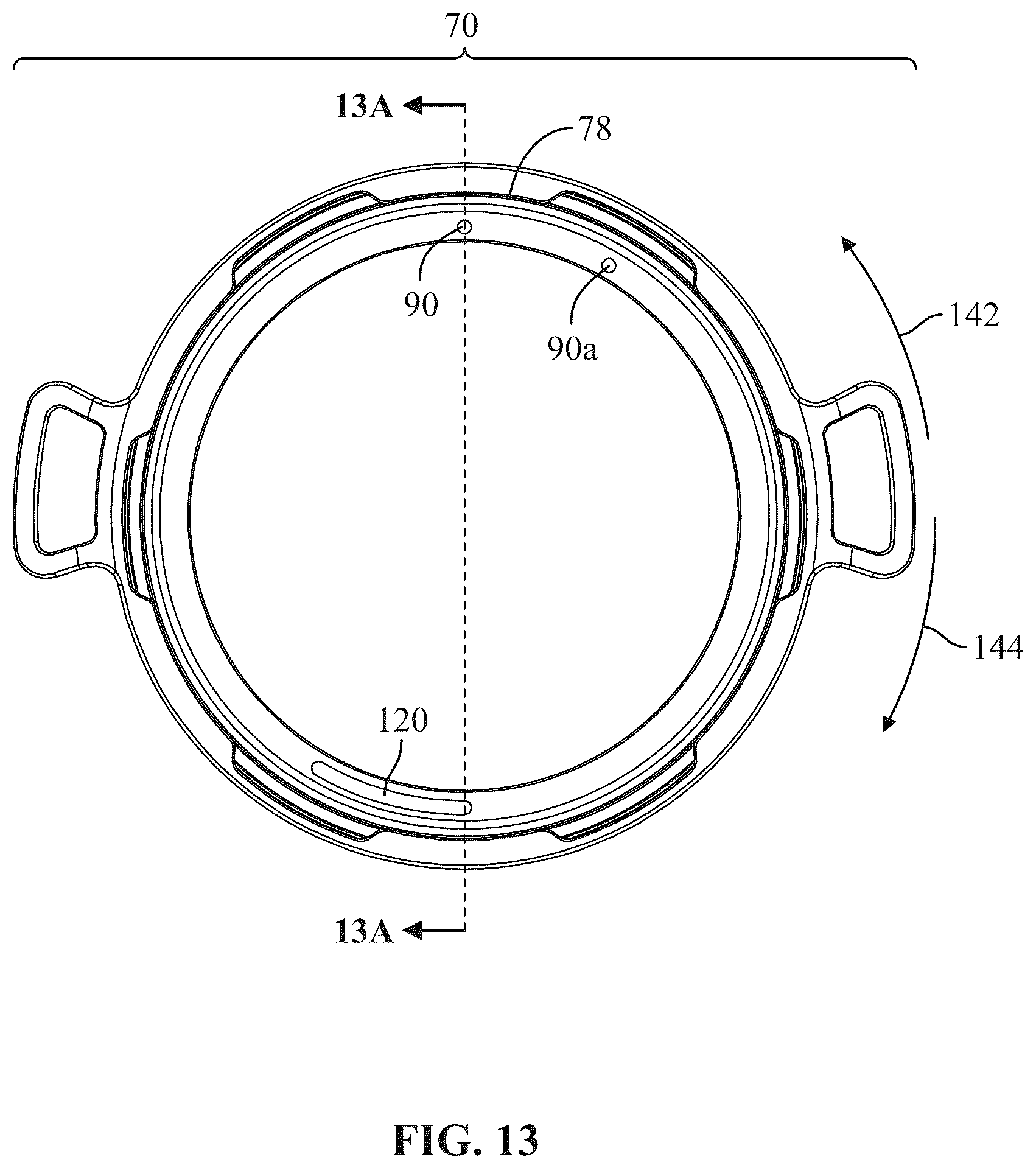 Patent US12377903 Figure 14 – Device for removably attaching steering wheel to steering column of vehicle