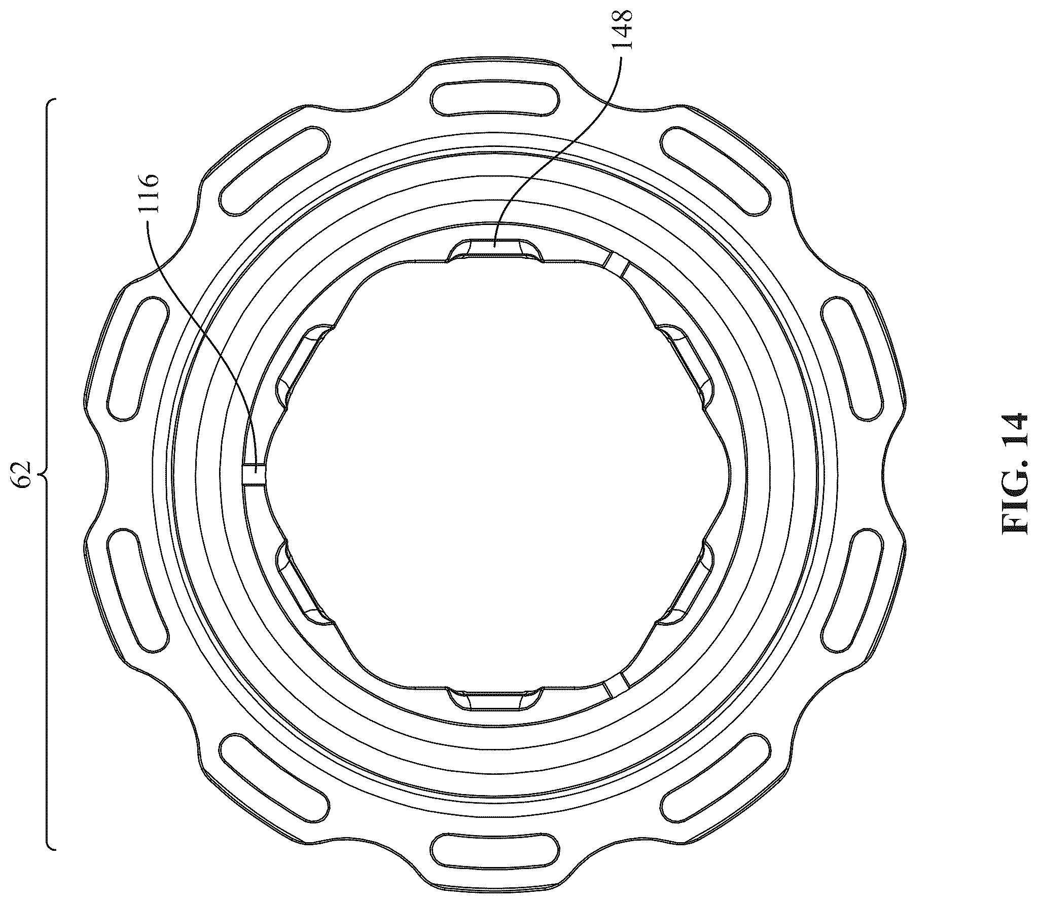 Patent US12377903 Figure 16 – Device for removably attaching steering wheel to steering column of vehicle