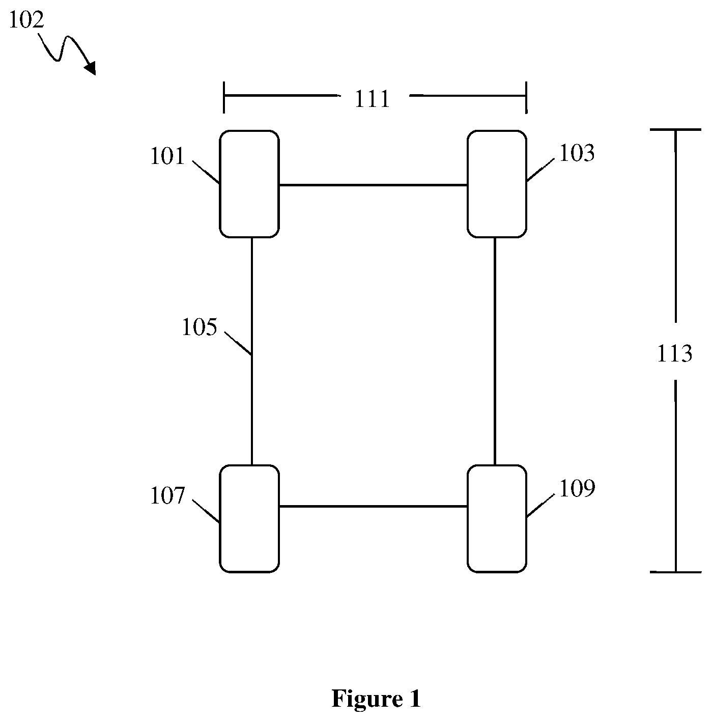 Patent US12377907 Figure 1 – Steering control system
