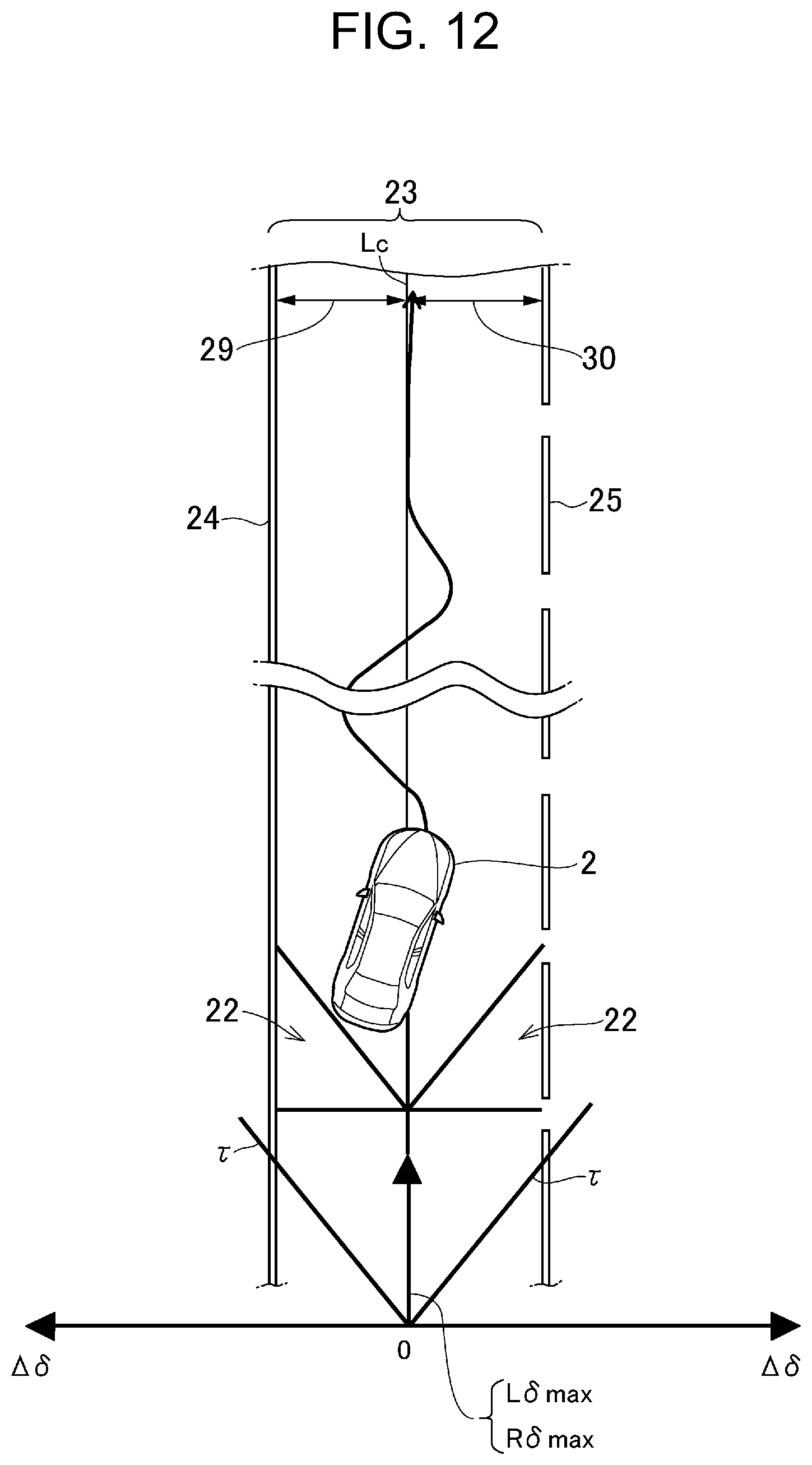 Patent US12377913 Figure 11 – Driver assist system for vehicle