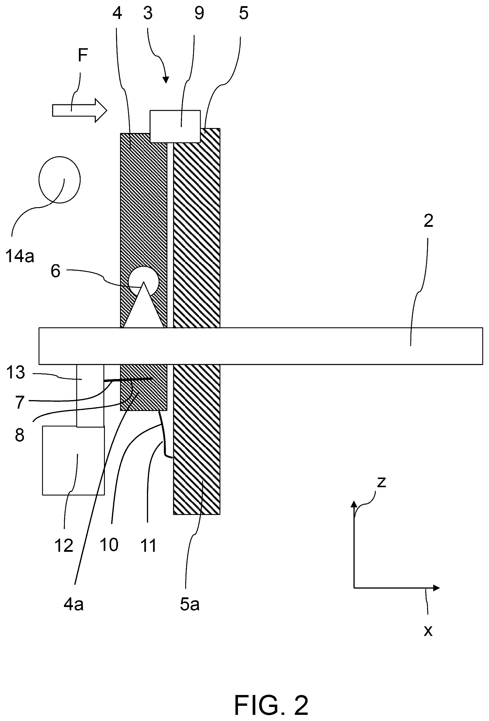 Patent US12377917 Figure 2 – Front structure for a utility vehicle, preferably for a lorry