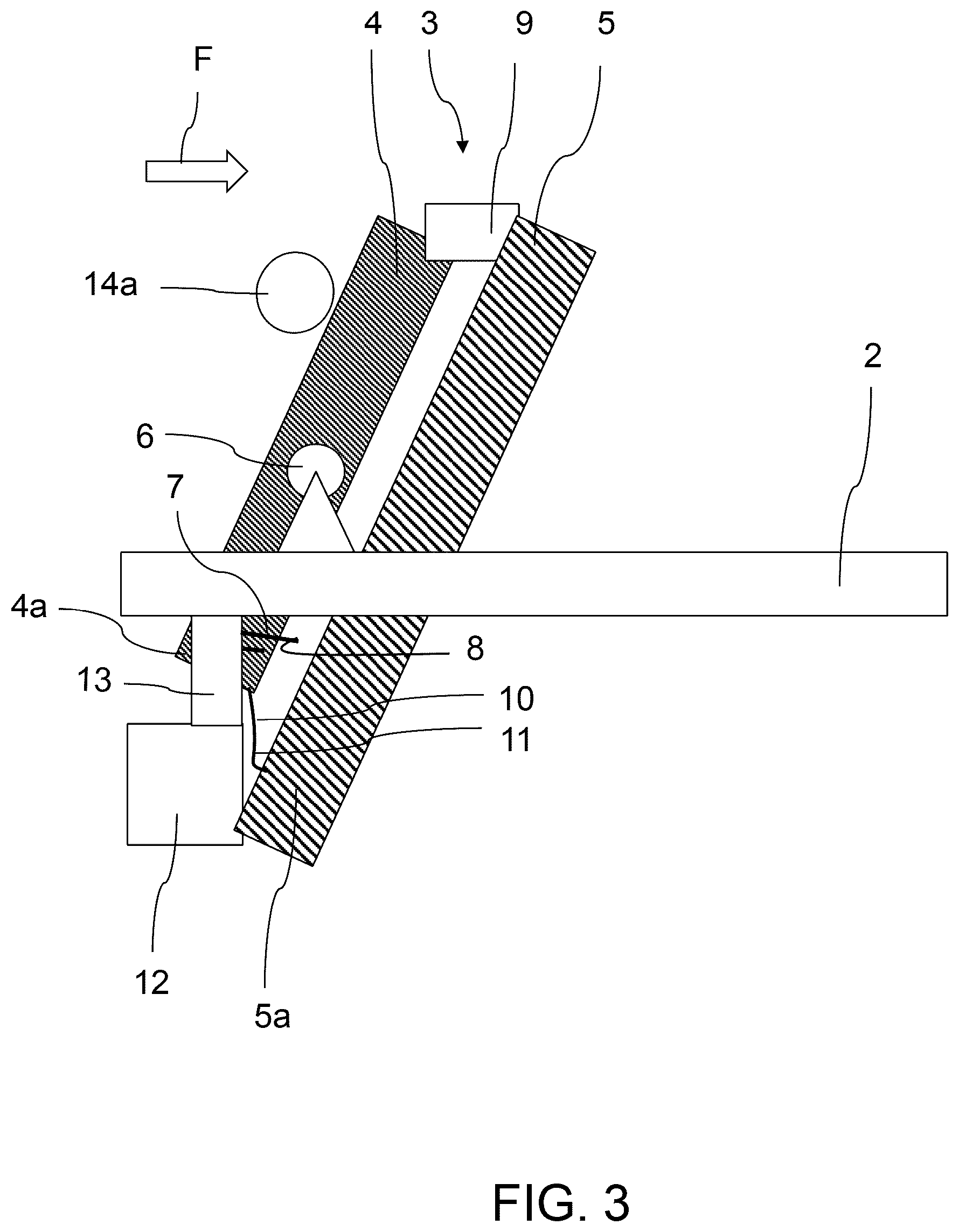Patent US12377917 Figure 3 – Front structure for a utility vehicle, preferably for a lorry
