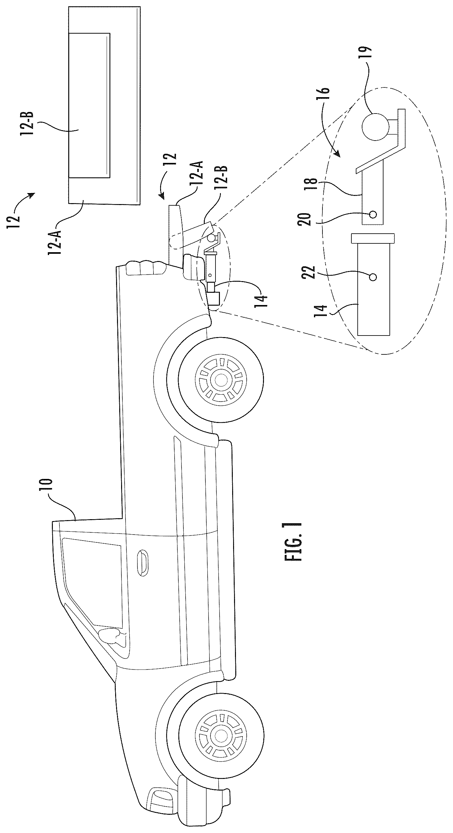 Patent US12377918 Figure 1 – Tailgate deactivation system