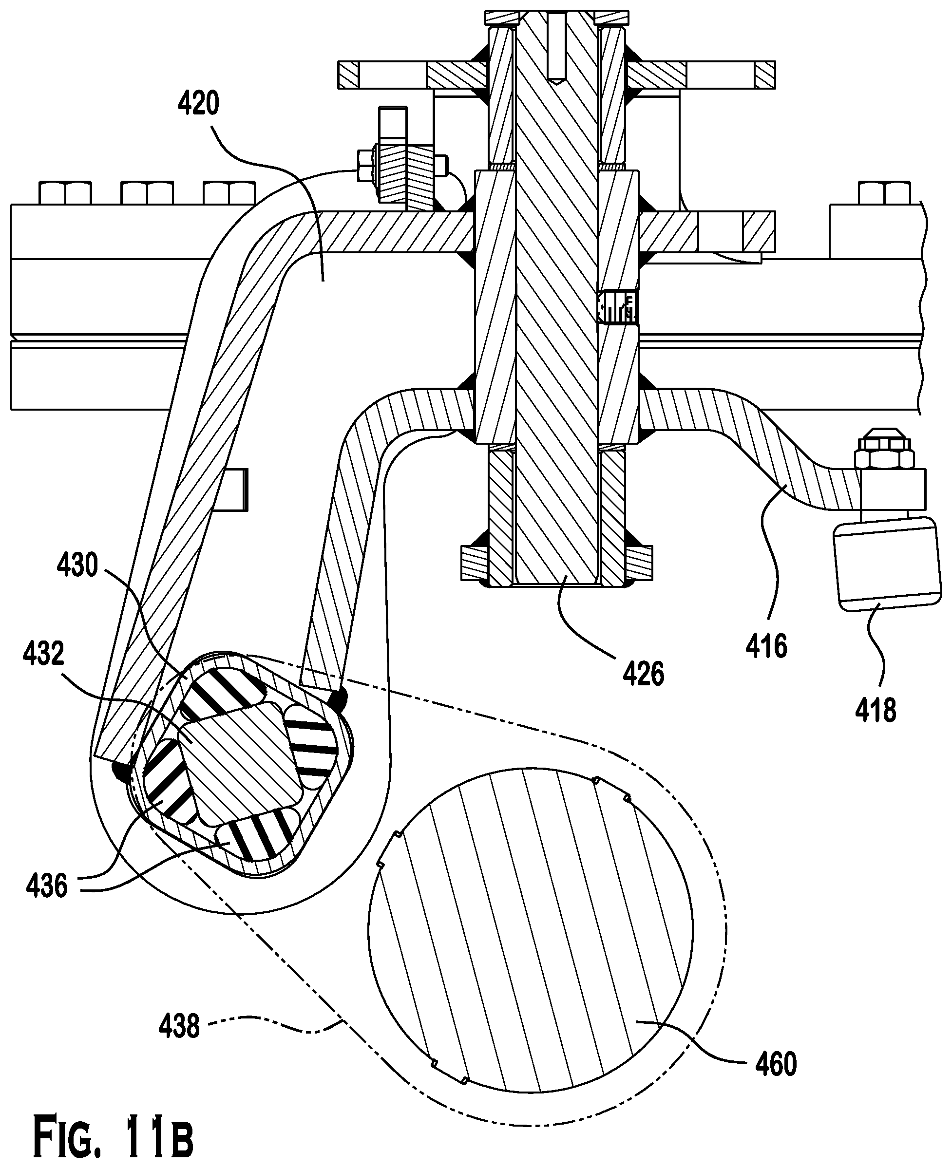 Patent US12377922 Figure 13 – Self-propelled tandem axle trailer