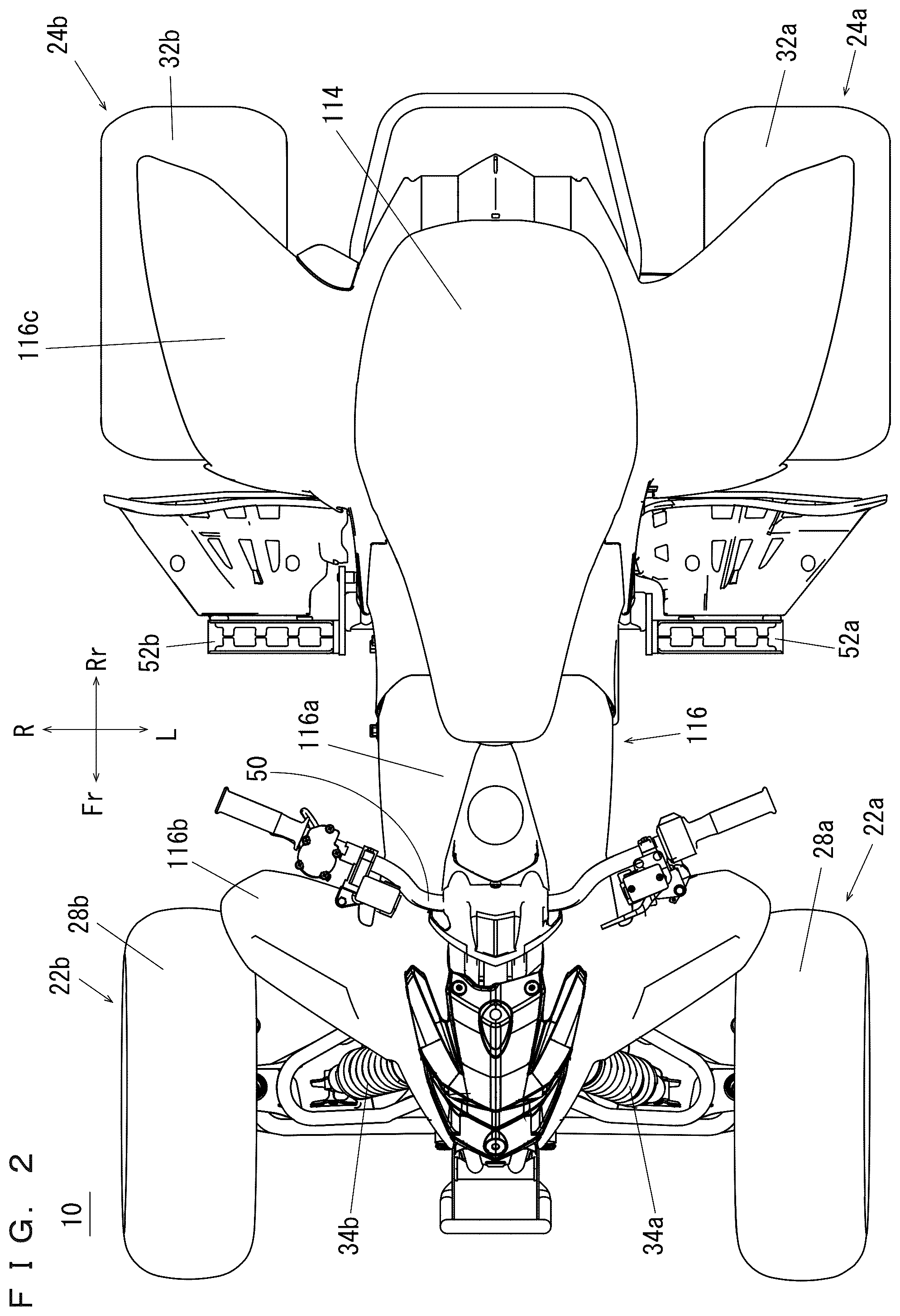 Patent US12377929 Figure 2 – Vehicle