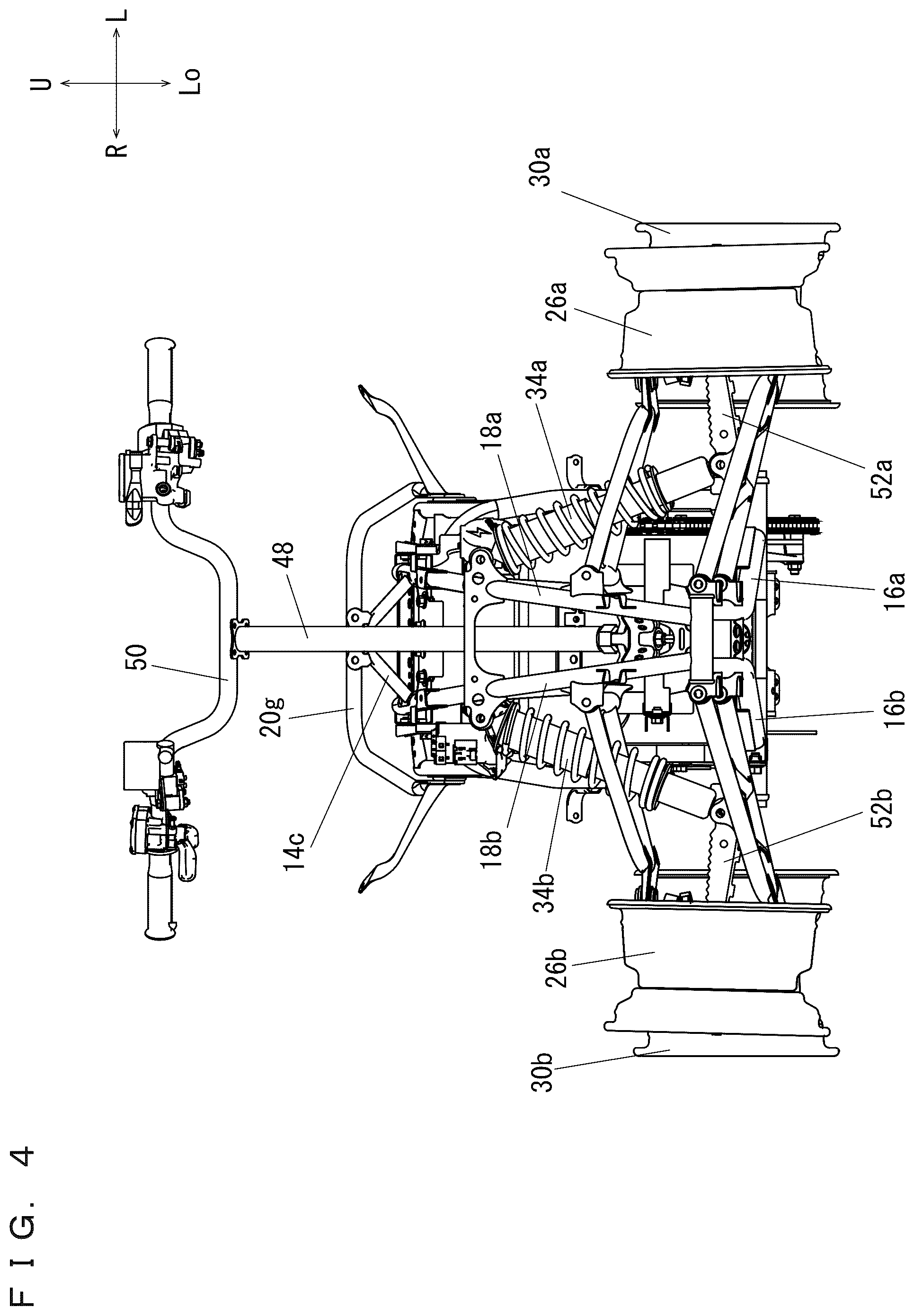 Patent US12377929 Figure 4 – Vehicle