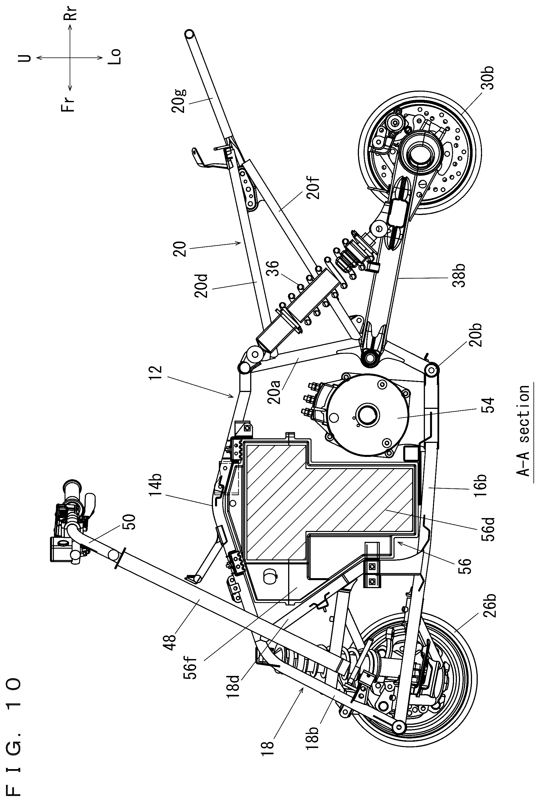 Patent US12377929 Figure 10 – Vehicle