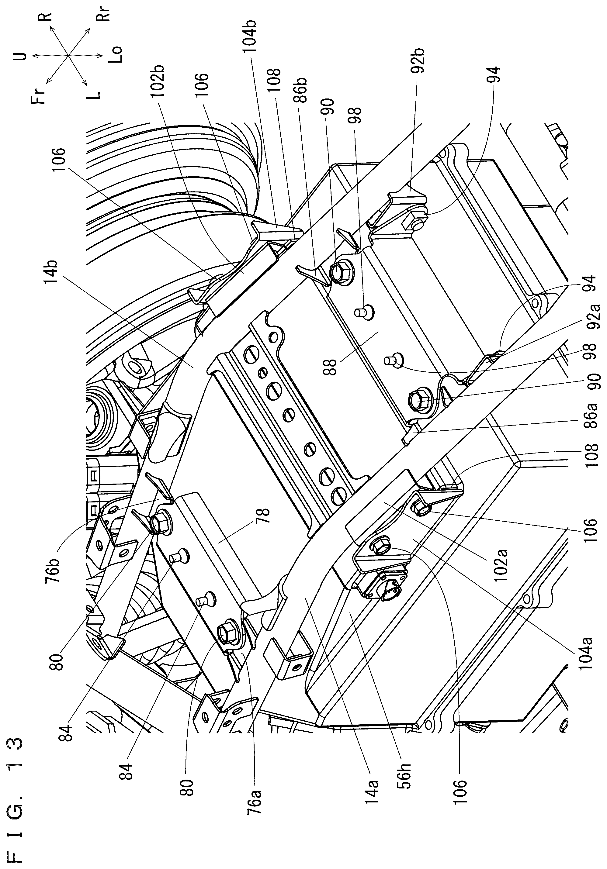Patent US12377929 Figure 13 – Vehicle