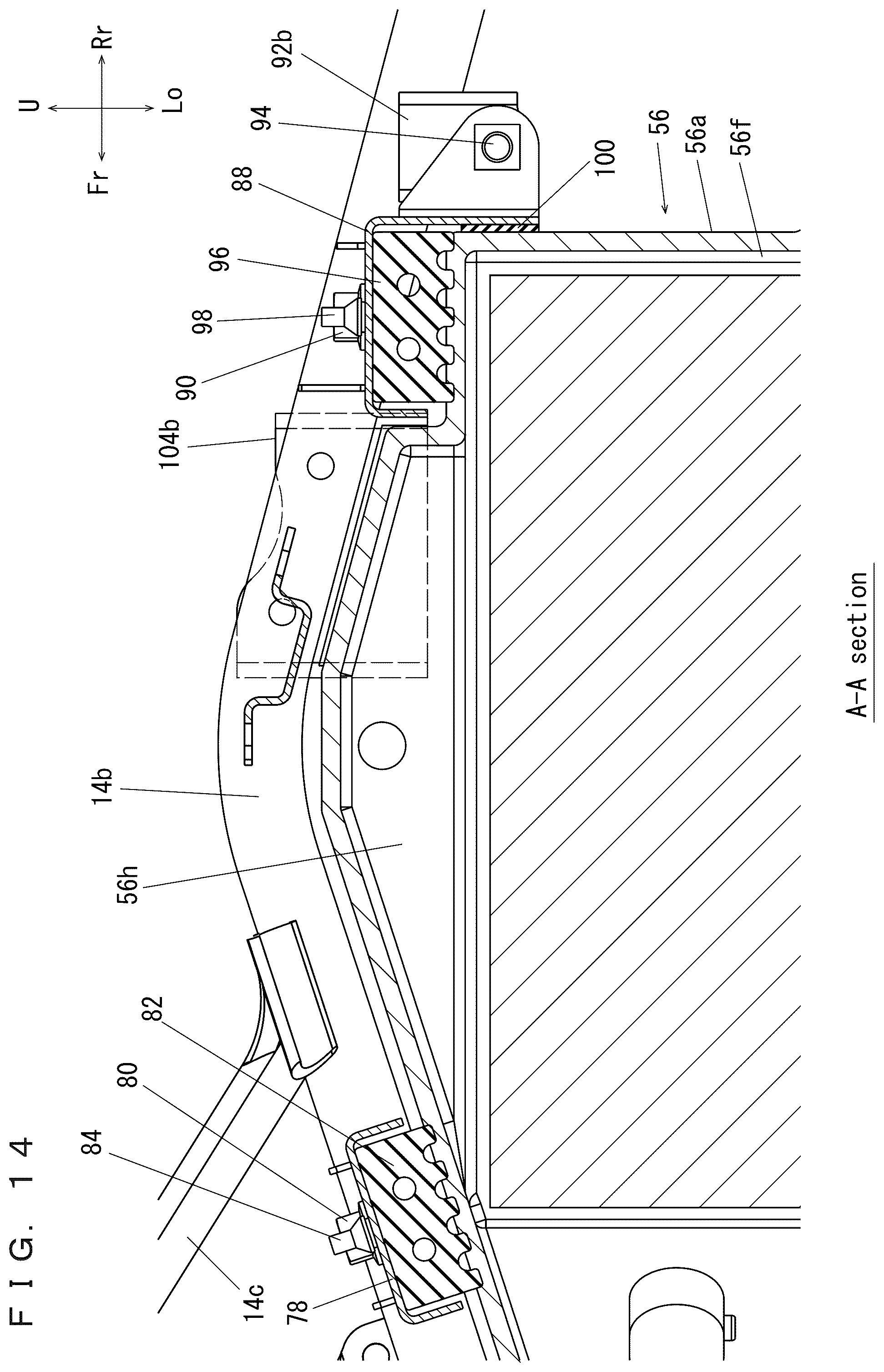 Patent US12377929 Figure 14 – Vehicle