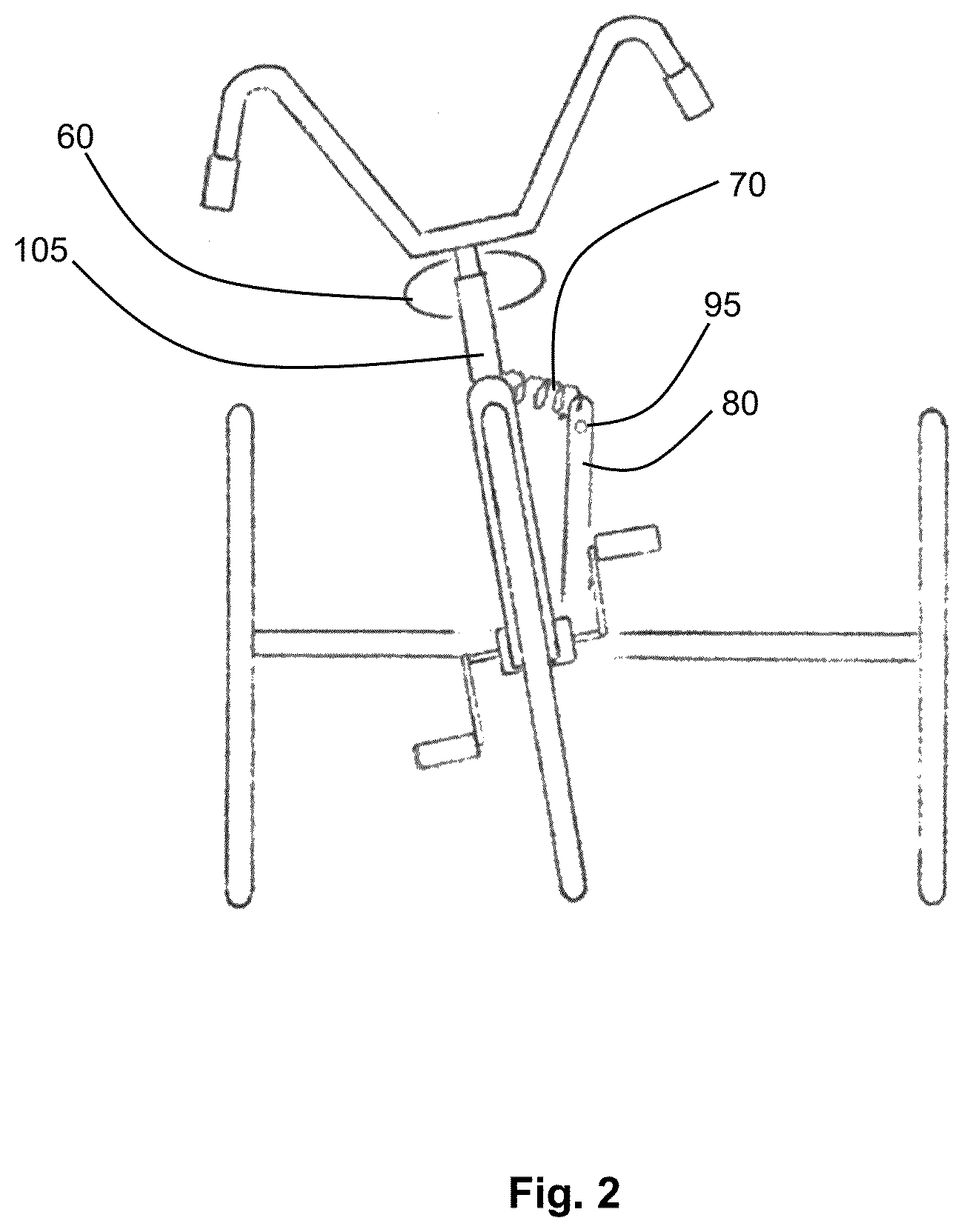 Patent US12377931 Figure 2 – Tricycle