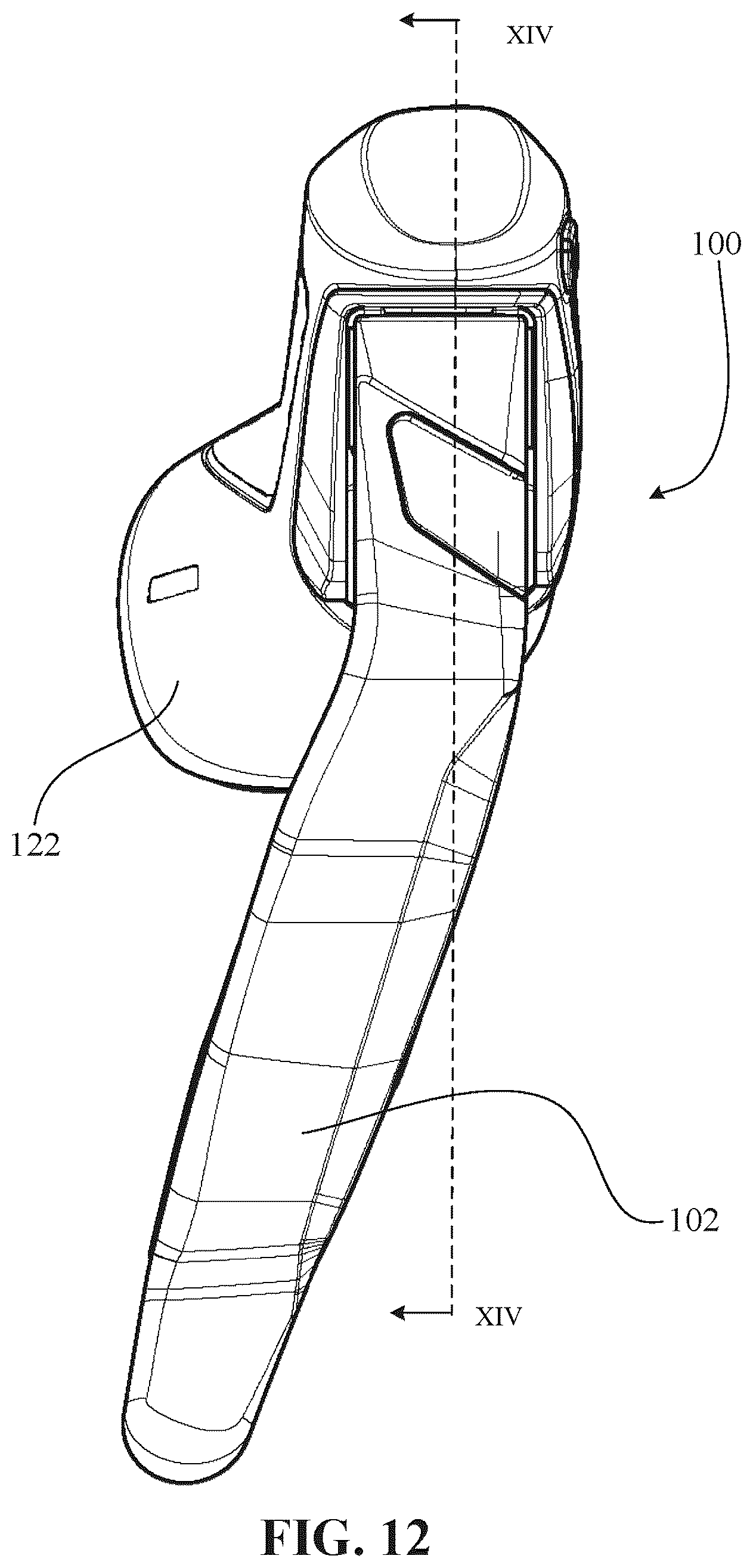 Patent US12377933 Figure 12 – Control device for a bicycle