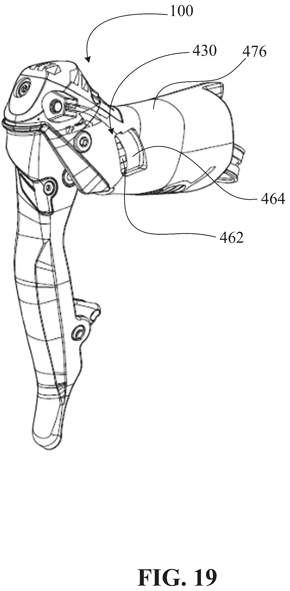 Patent US12377933 Figure 18 – Control device for a bicycle