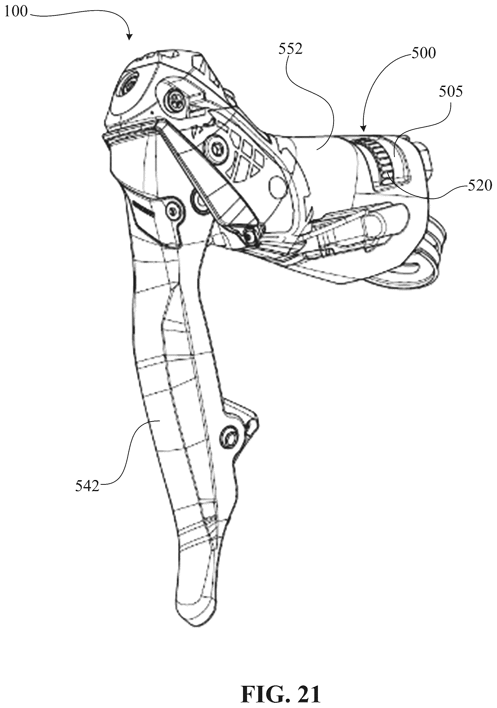 Patent US12377933 Figure 20 – Control device for a bicycle