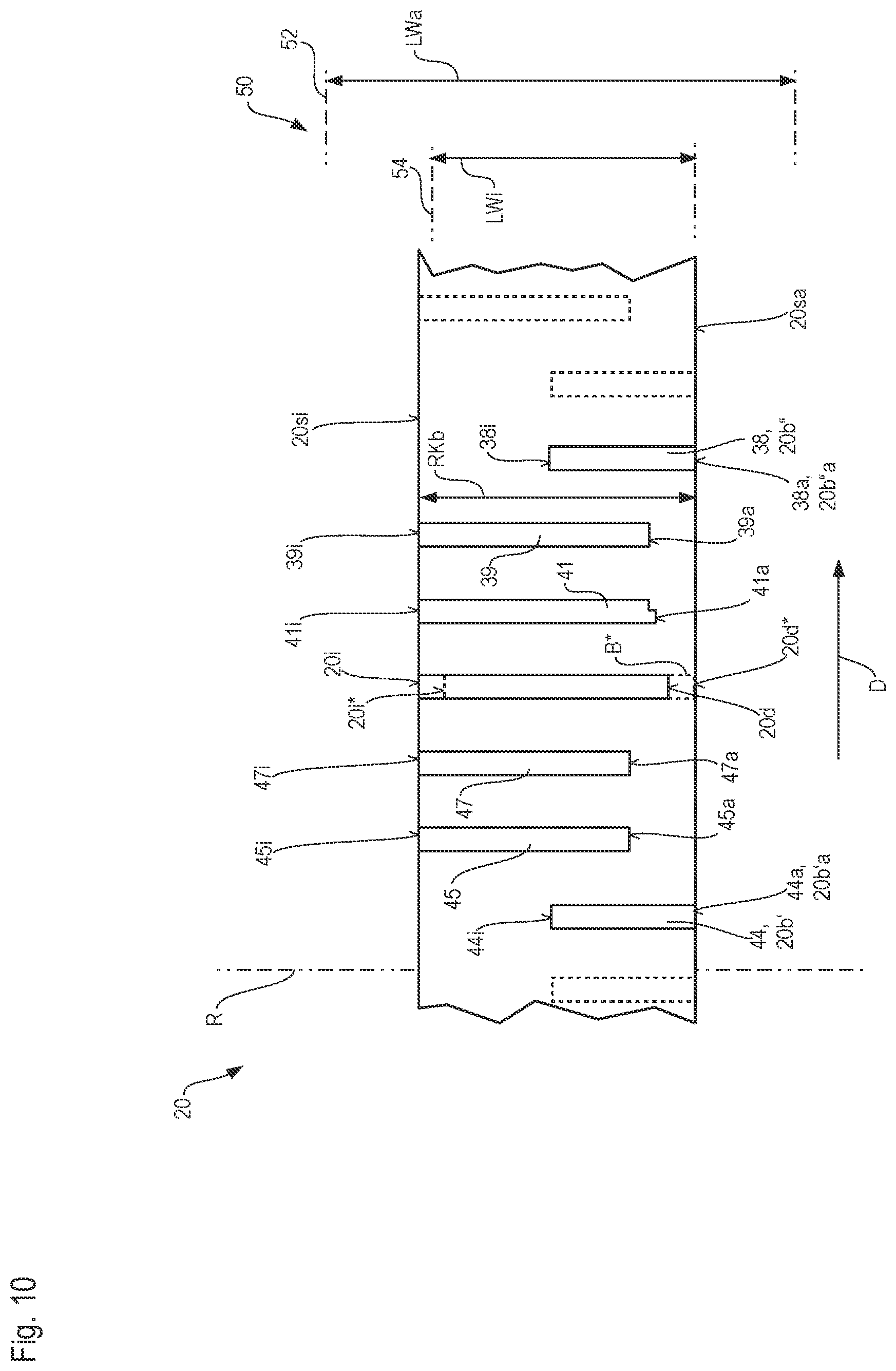 Patent US12377935 Figure 12 – Bicycle sprocket