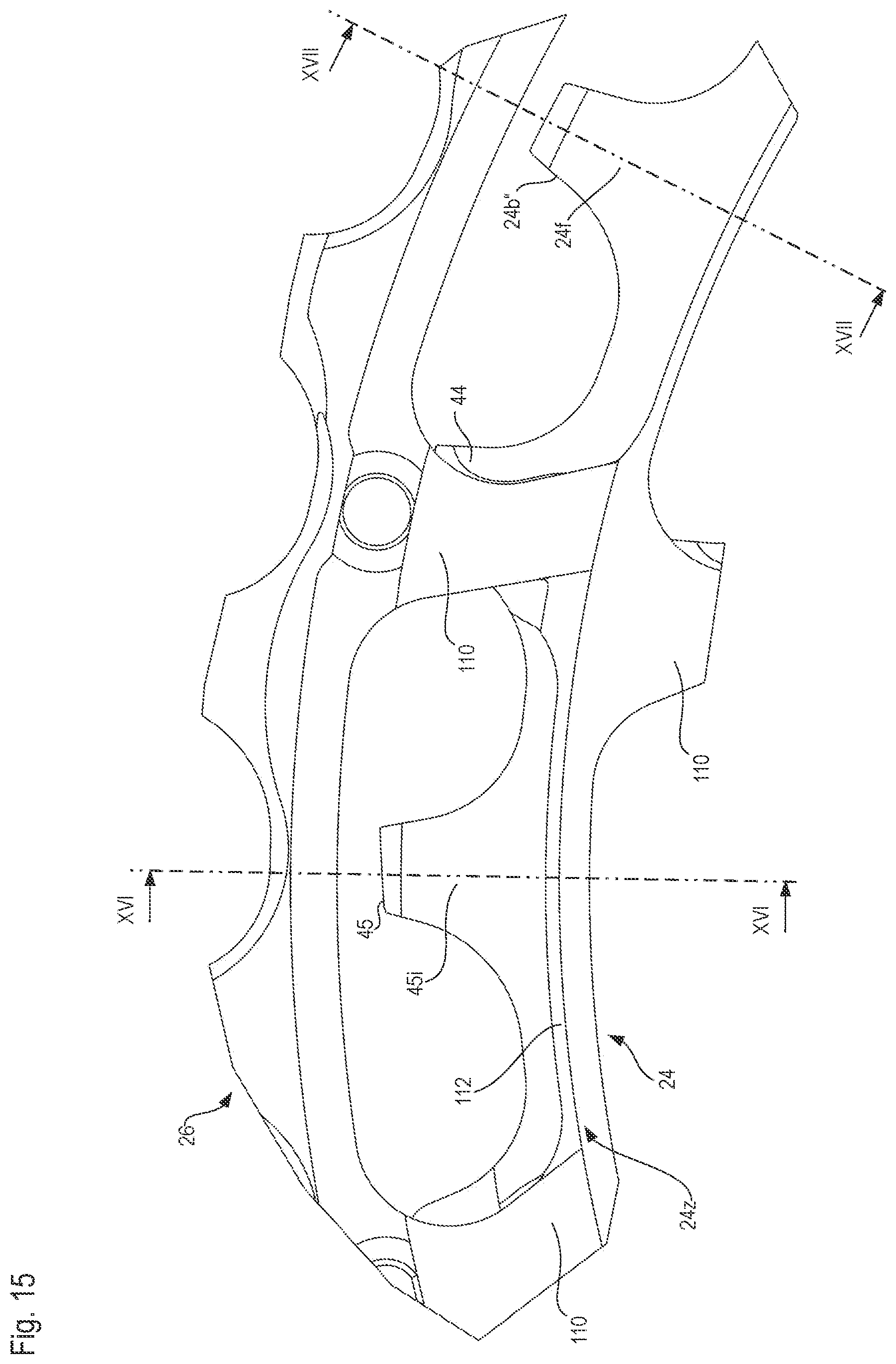 Patent US12377935 Figure 17 – Bicycle sprocket