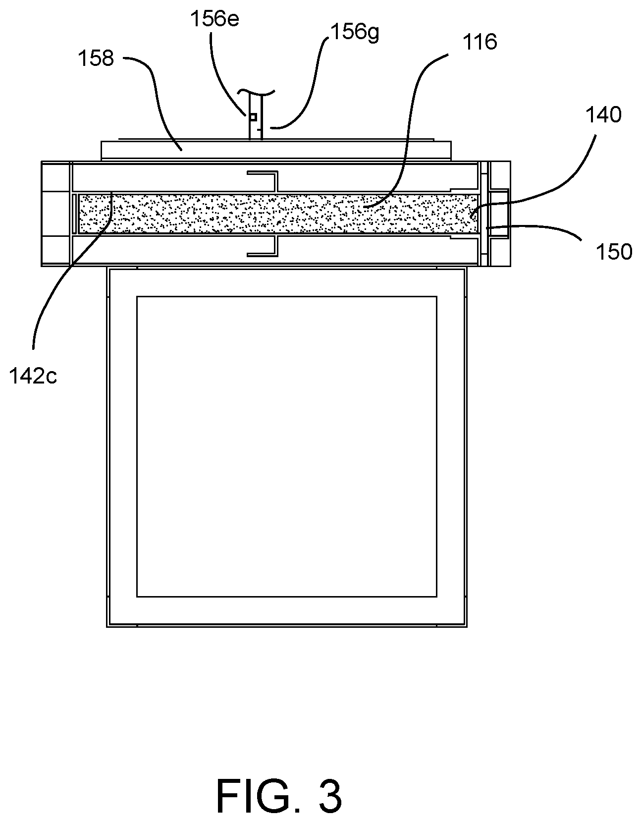 Patent US12377941 Figure 3 – System, process, and method for studying full-scale, multiphase, hydrodynamic flow representative of a ship's boundary layer