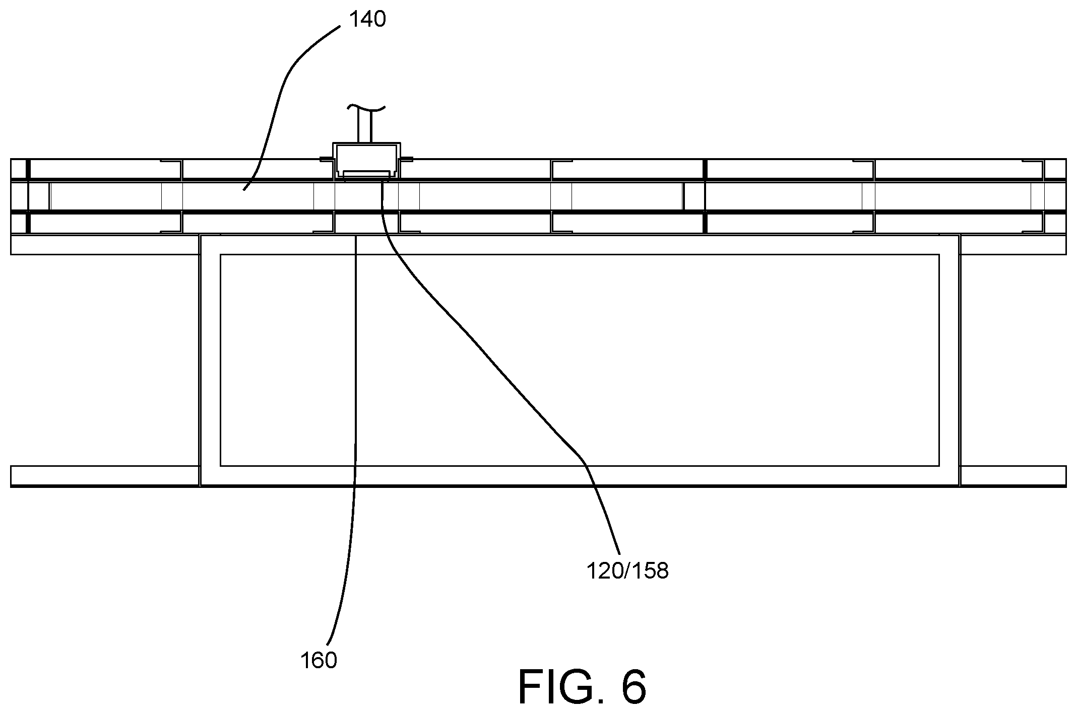Patent US12377941 Figure 6 – System, process, and method for studying full-scale, multiphase, hydrodynamic flow representative of a ship's boundary layer