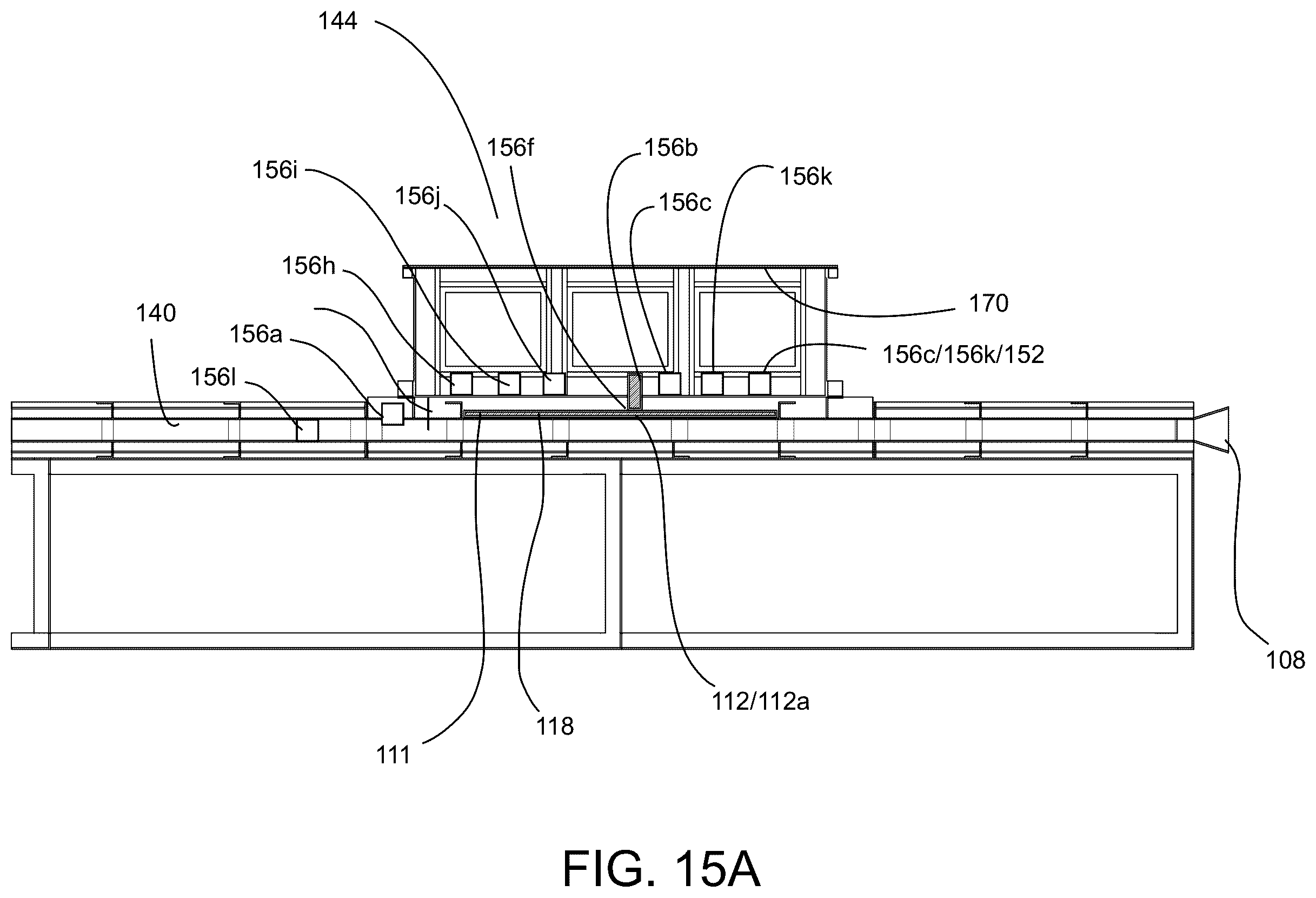 Patent US12377941 Figure 15 – System, process, and method for studying full-scale, multiphase, hydrodynamic flow representative of a ship's boundary layer