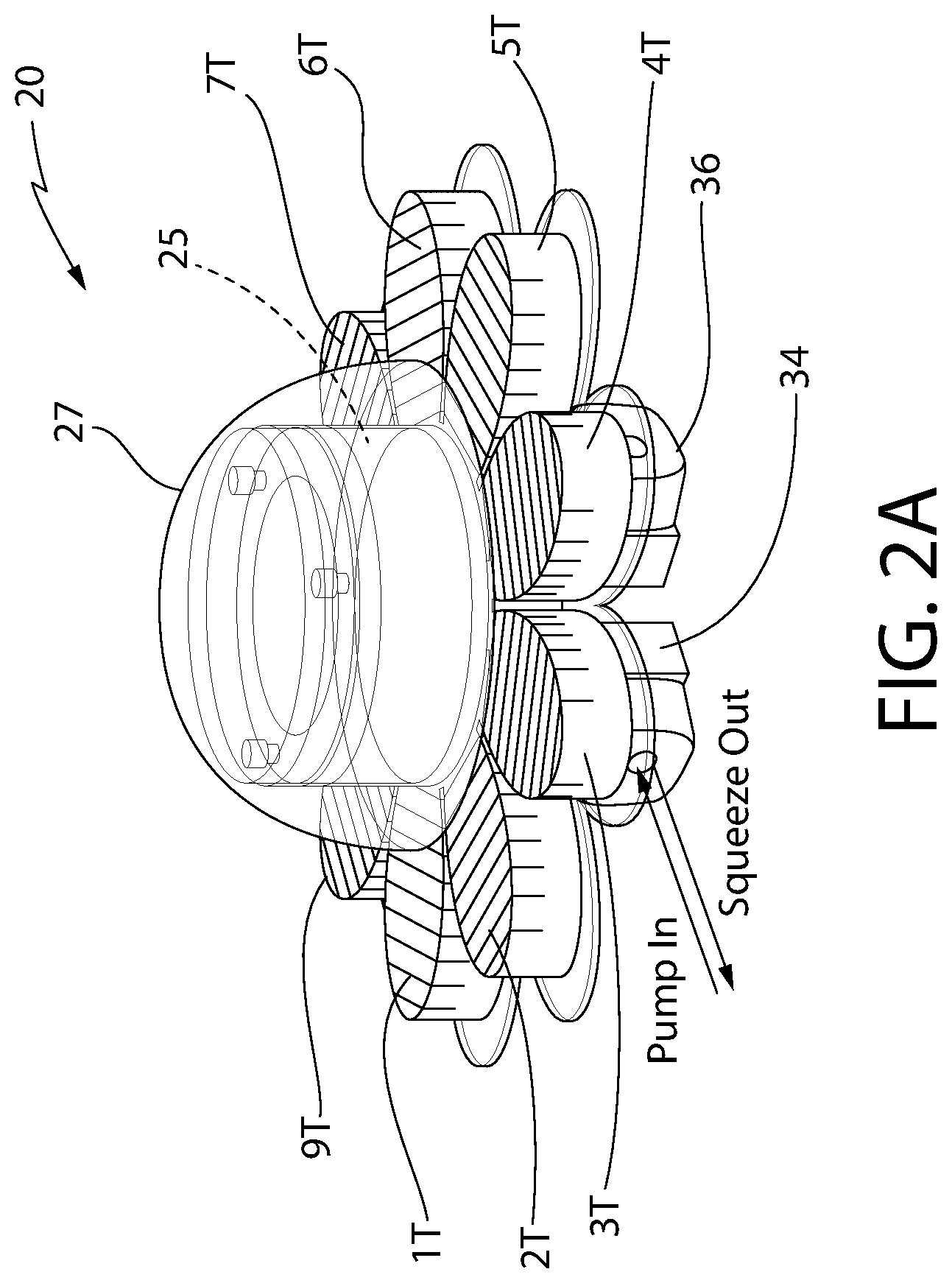 Patent US12377943 Figure 2 – Apparatus and method for a free-swimming soft underwater robot using adaptive three-axis depth control to monitor marine environments