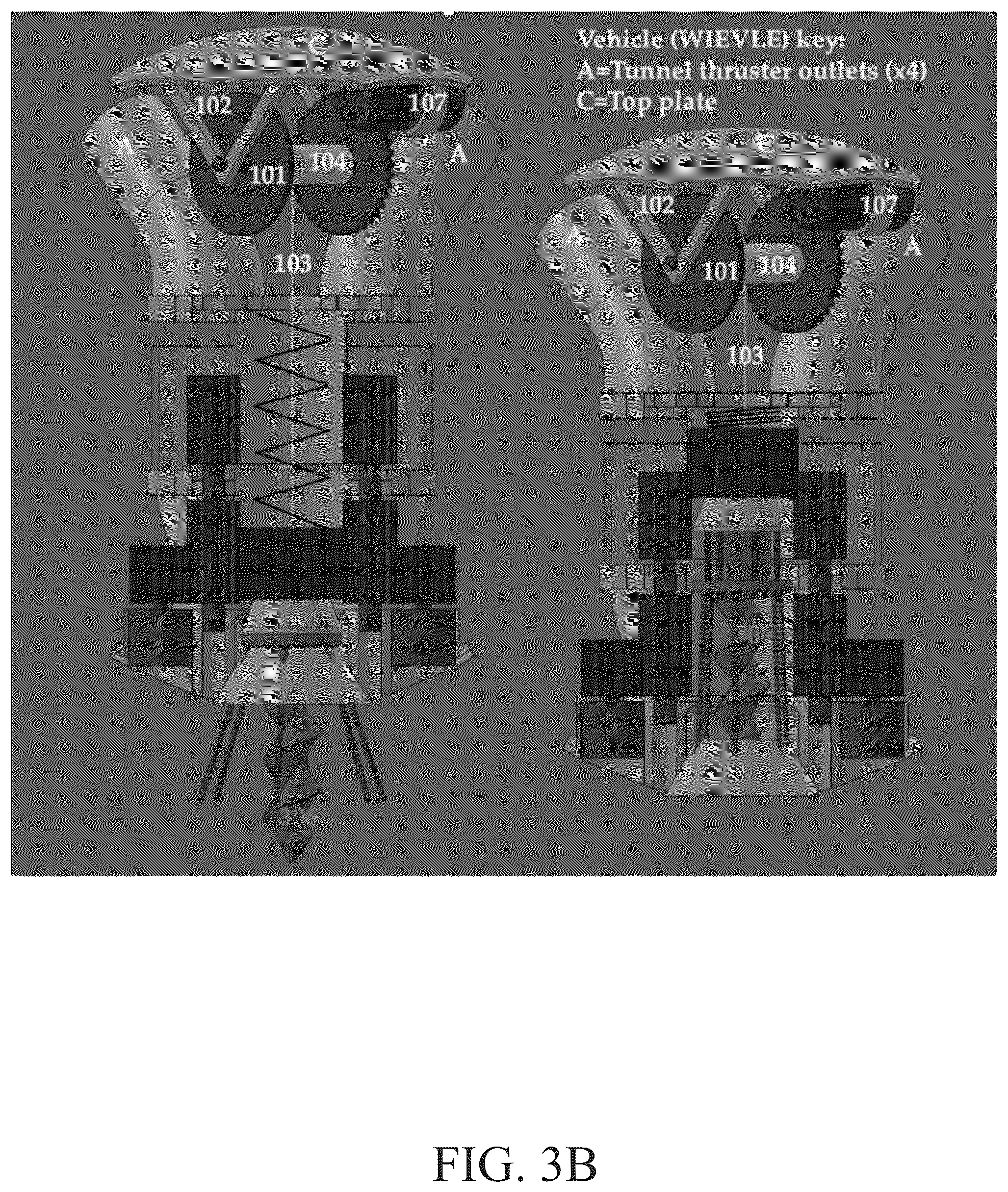 Patent US12377944 Figure 4 – Anchor system, method and mechanism for an underwater vehicle