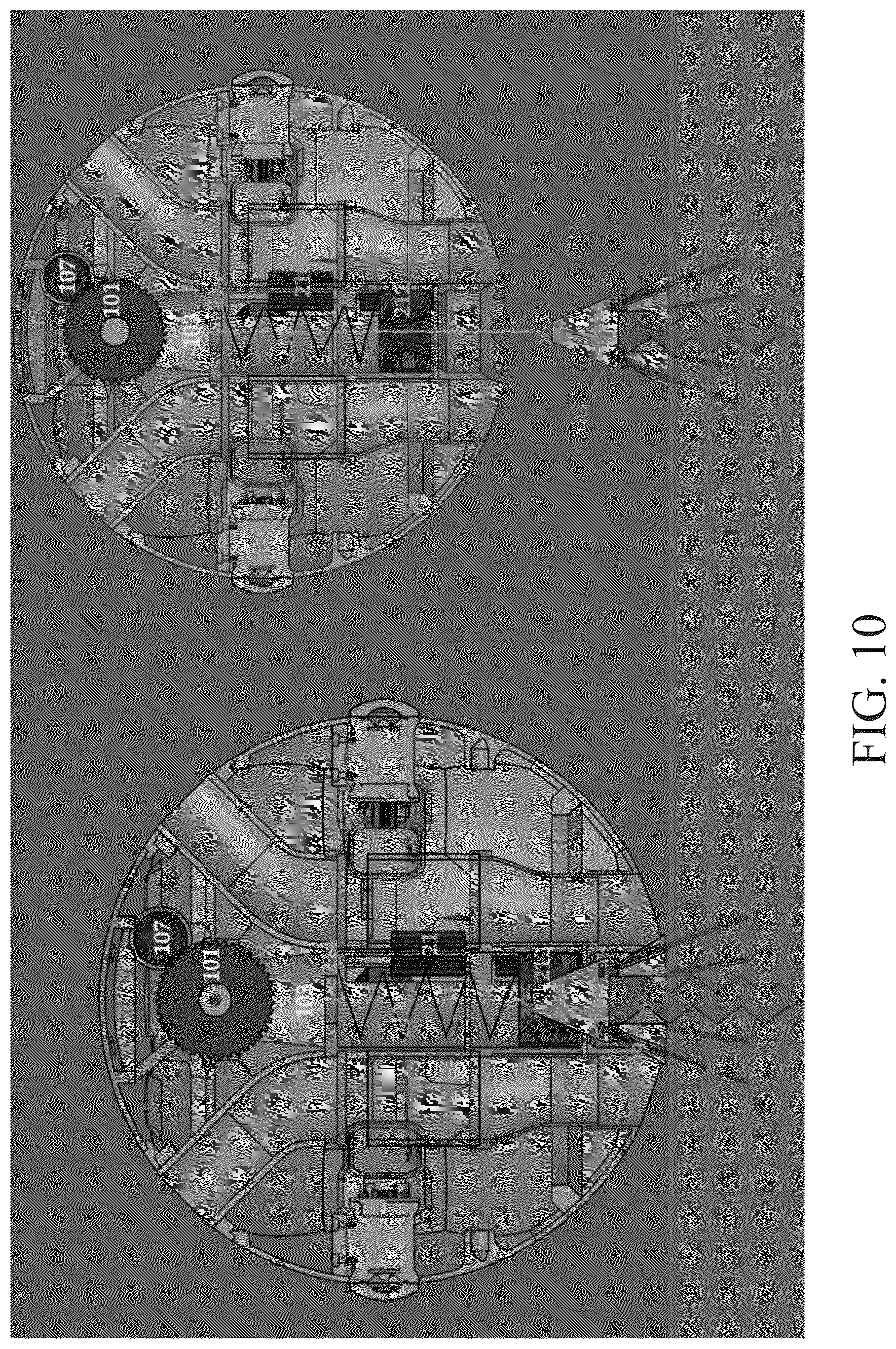Patent US12377944 Figure 11 – Anchor system, method and mechanism for an underwater vehicle
