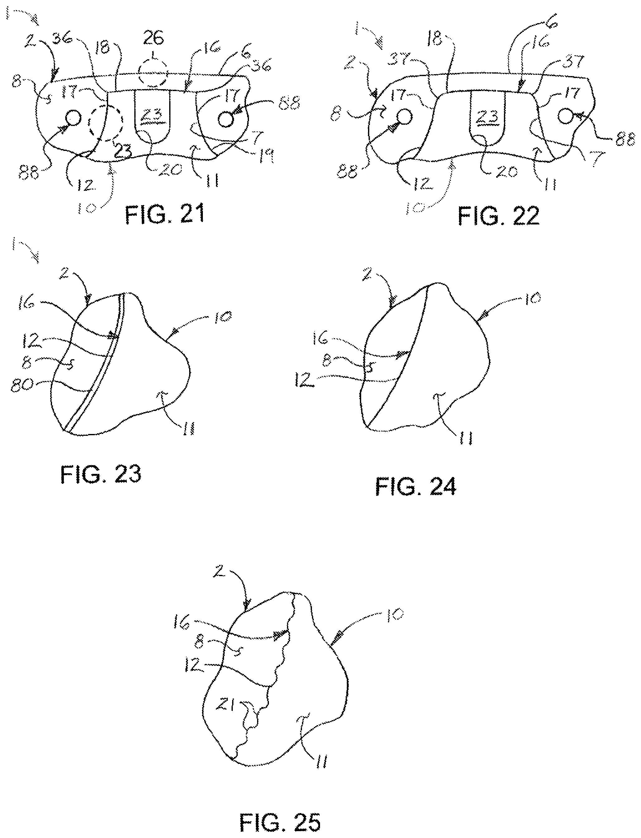 Patent US12377945 Figure 8 – Marine propellers with compression spring sleeve assemblies