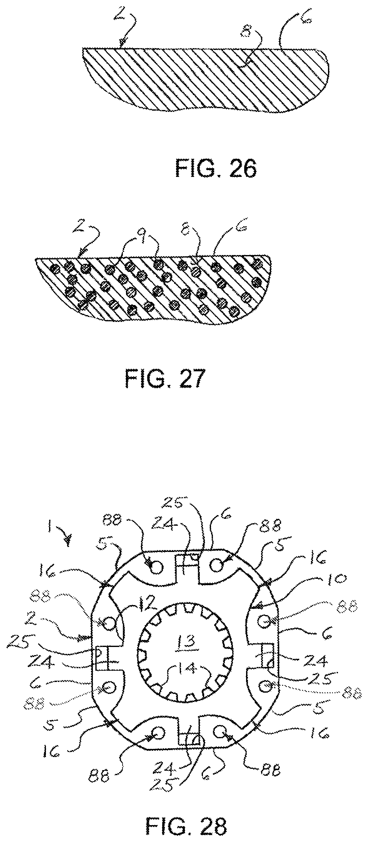 Patent US12377945 Figure 9 – Marine propellers with compression spring sleeve assemblies