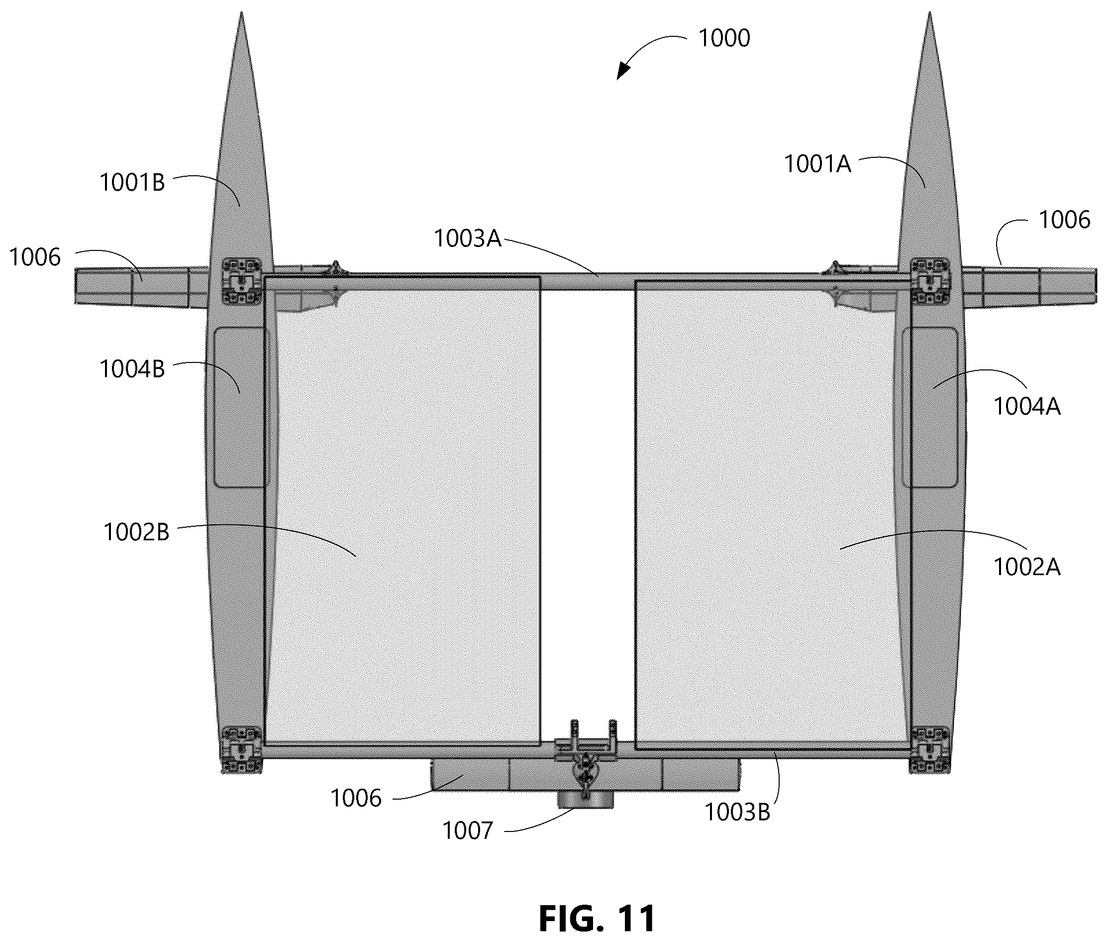 Patent US12377946 Figure 14 – Method and apparatus for solar powered and navigationally optimized hydrofoil autonomous vessel