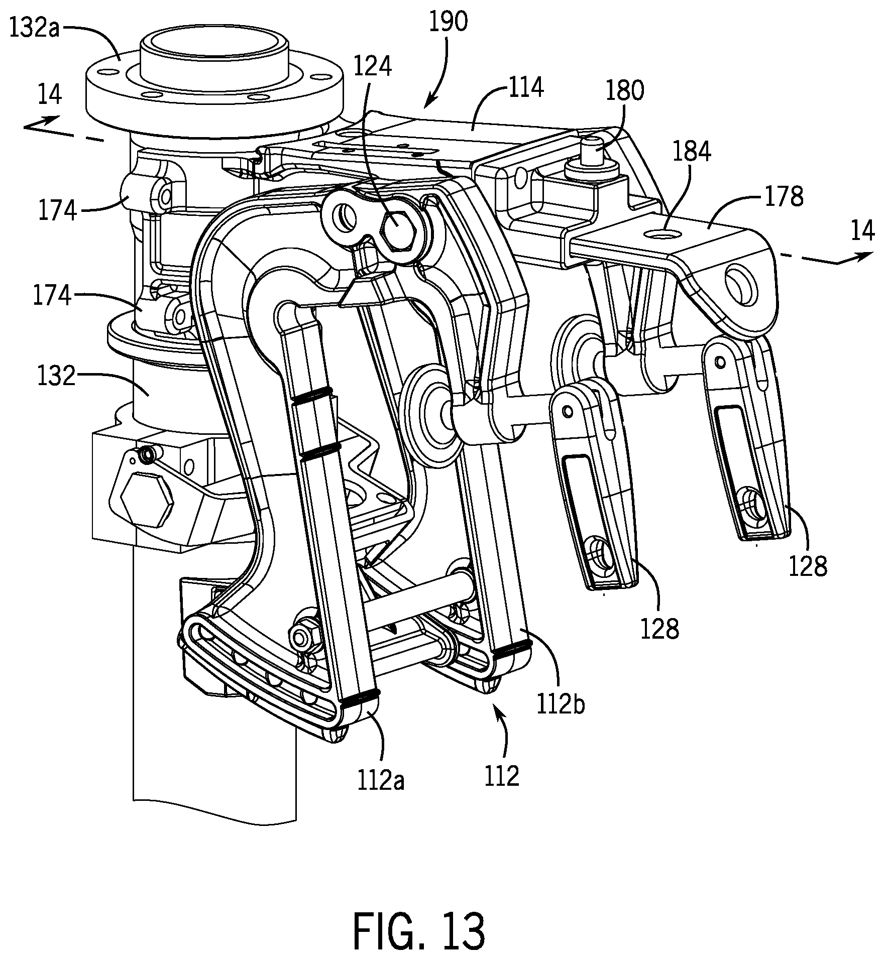 Patent US12377947 Figure 9 – Outboard motor that is removable from transom clamp bracket