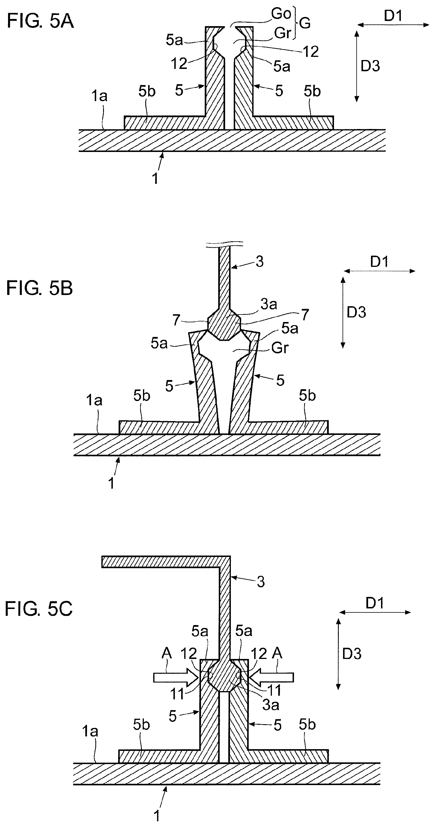 Patent US12377950 Figure 5 – Joint structure and assembly method for same