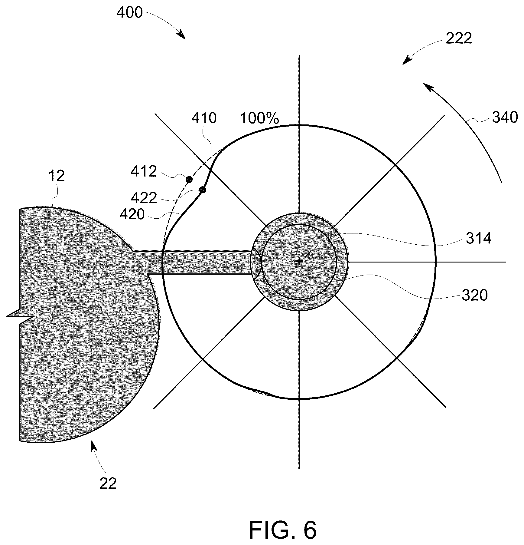 Patent US12377954 Figure 6 – Aircraft having an aircraft body including a feature